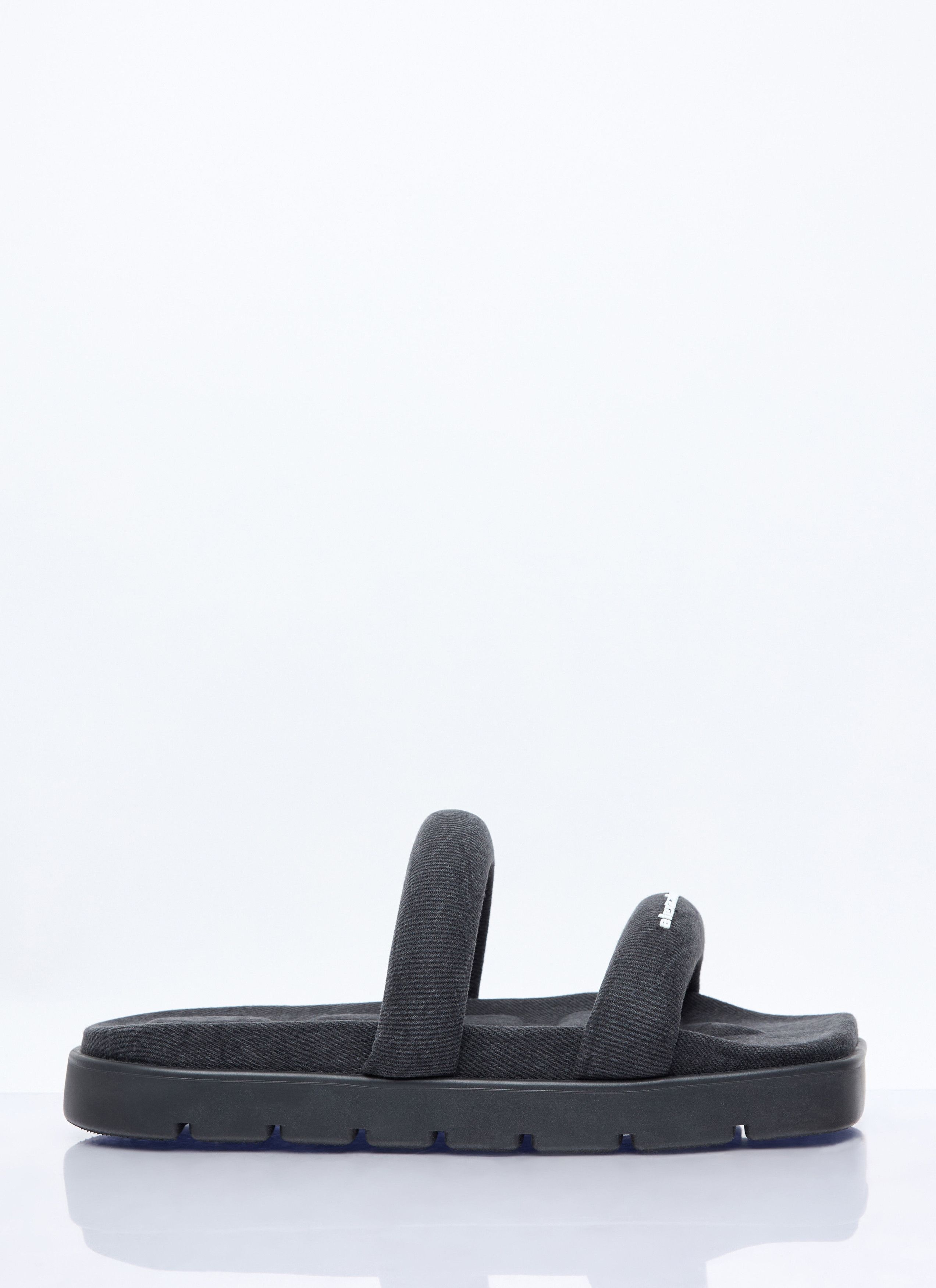 o1s22i1n0225 Denim Jay Slides in Black