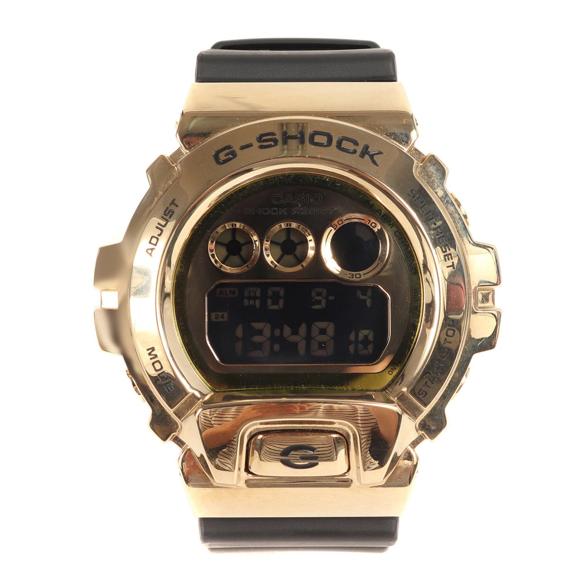 image of G-Shock Casio Gm-6900G-9Jf Metal Bezel Watch Gold Black, Women's