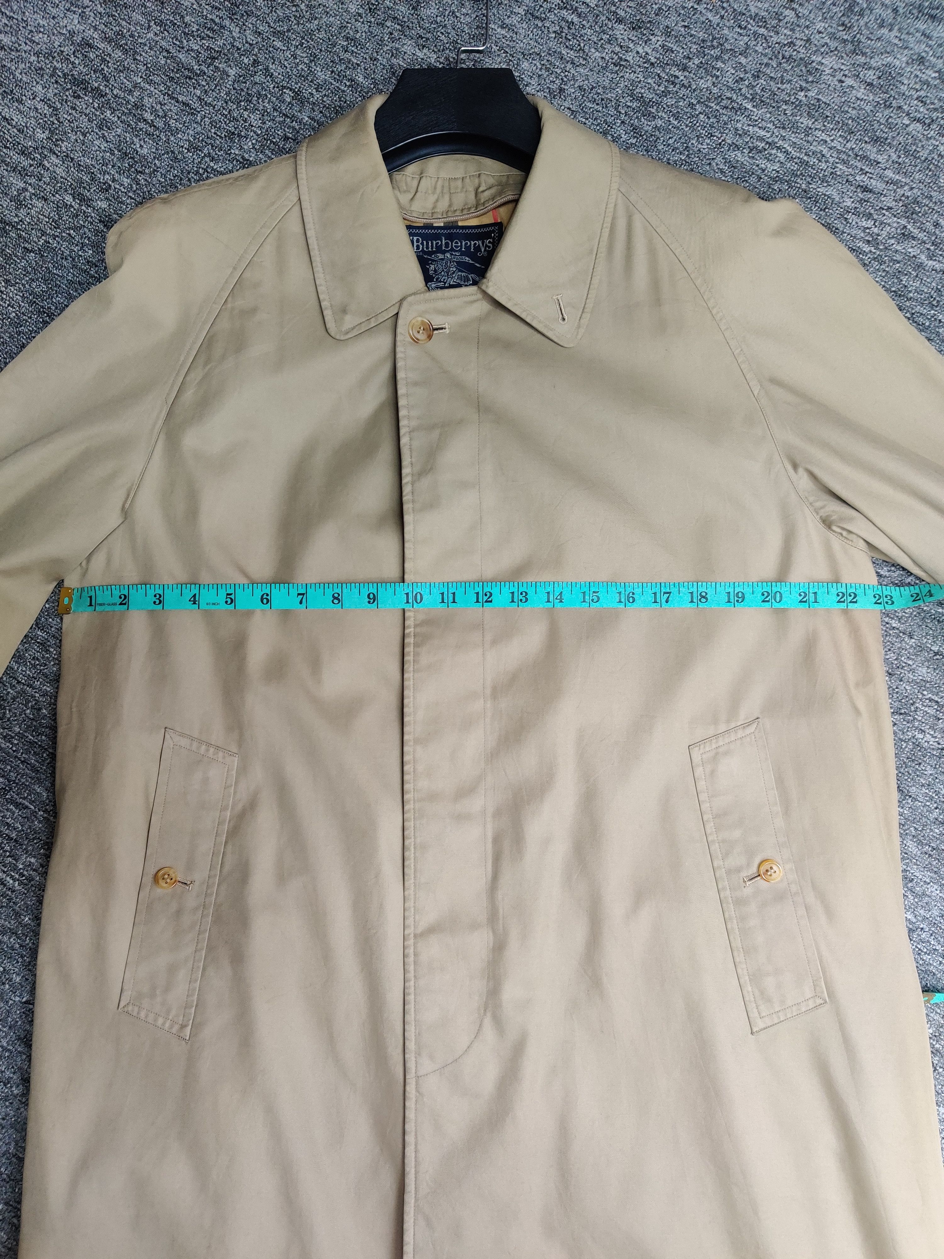 Burberry Vintage Burberrys Nova Check Trench Coat Size US L / EU 52-54 / 3 - 14 Thumbnail