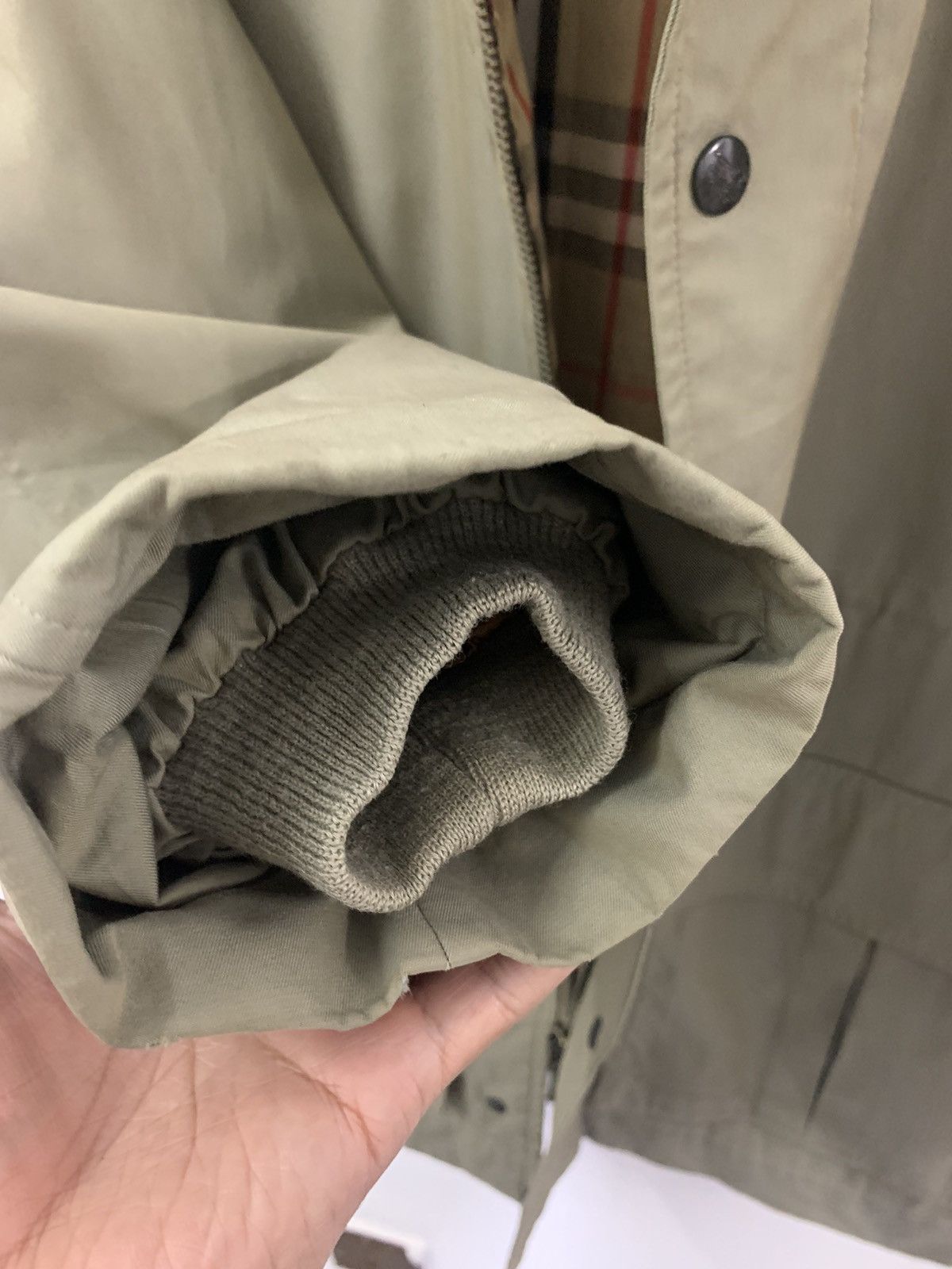 Burberry Vintage BURBERRY x MARUZEN TOKYO Nova Check Parka Size US L / EU 52-54 / 3 - 12 Thumbnail