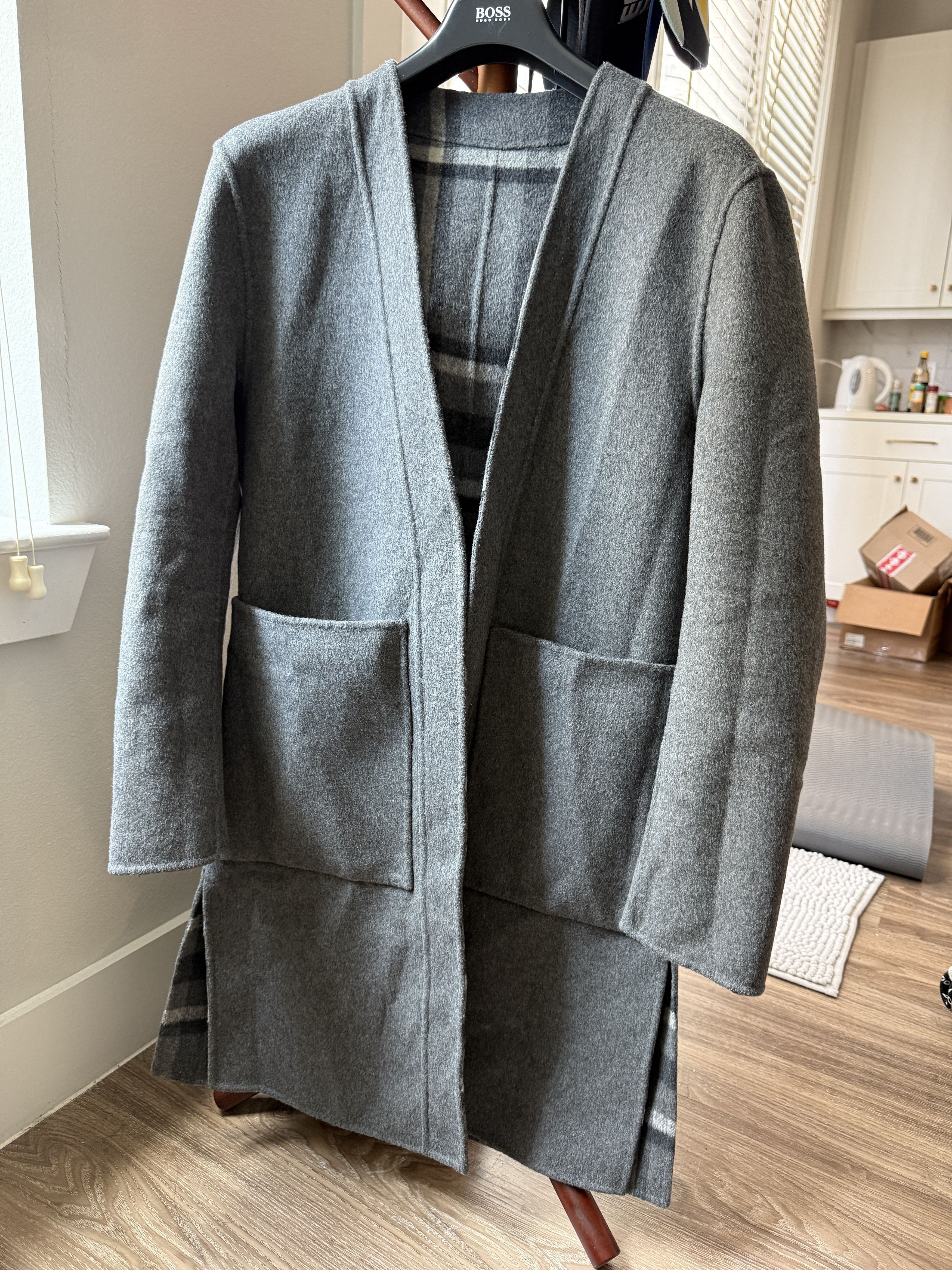 Kith Kith reversible wool coat 19AW Size US L / EU 52-54 / 3 - 4 Thumbnail