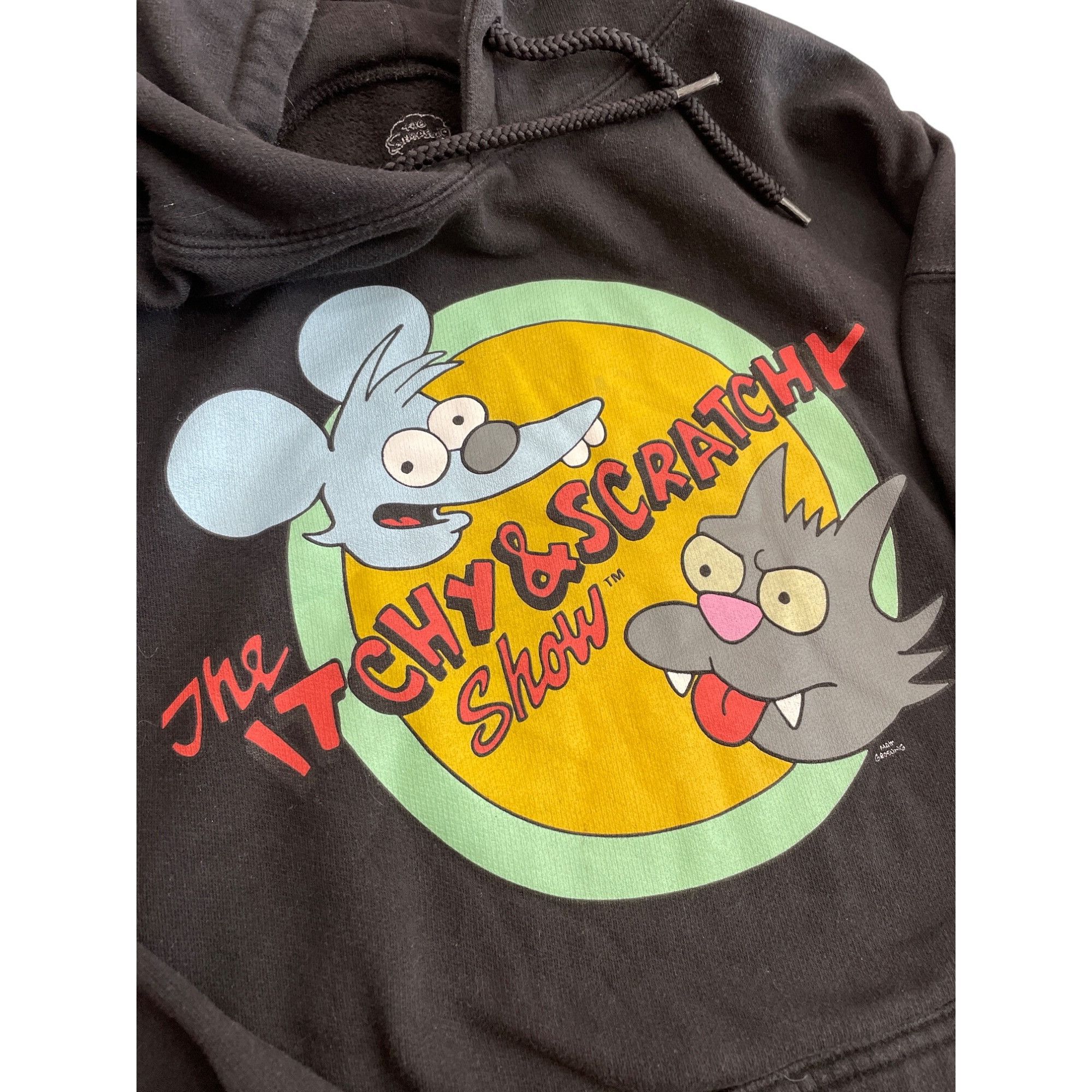The Simpsons The Simpsons Itchy & Scratchy Show Black Hoodie size L SKU 8 Size US L / EU 52-54 / 3 - 5 Thumbnail
