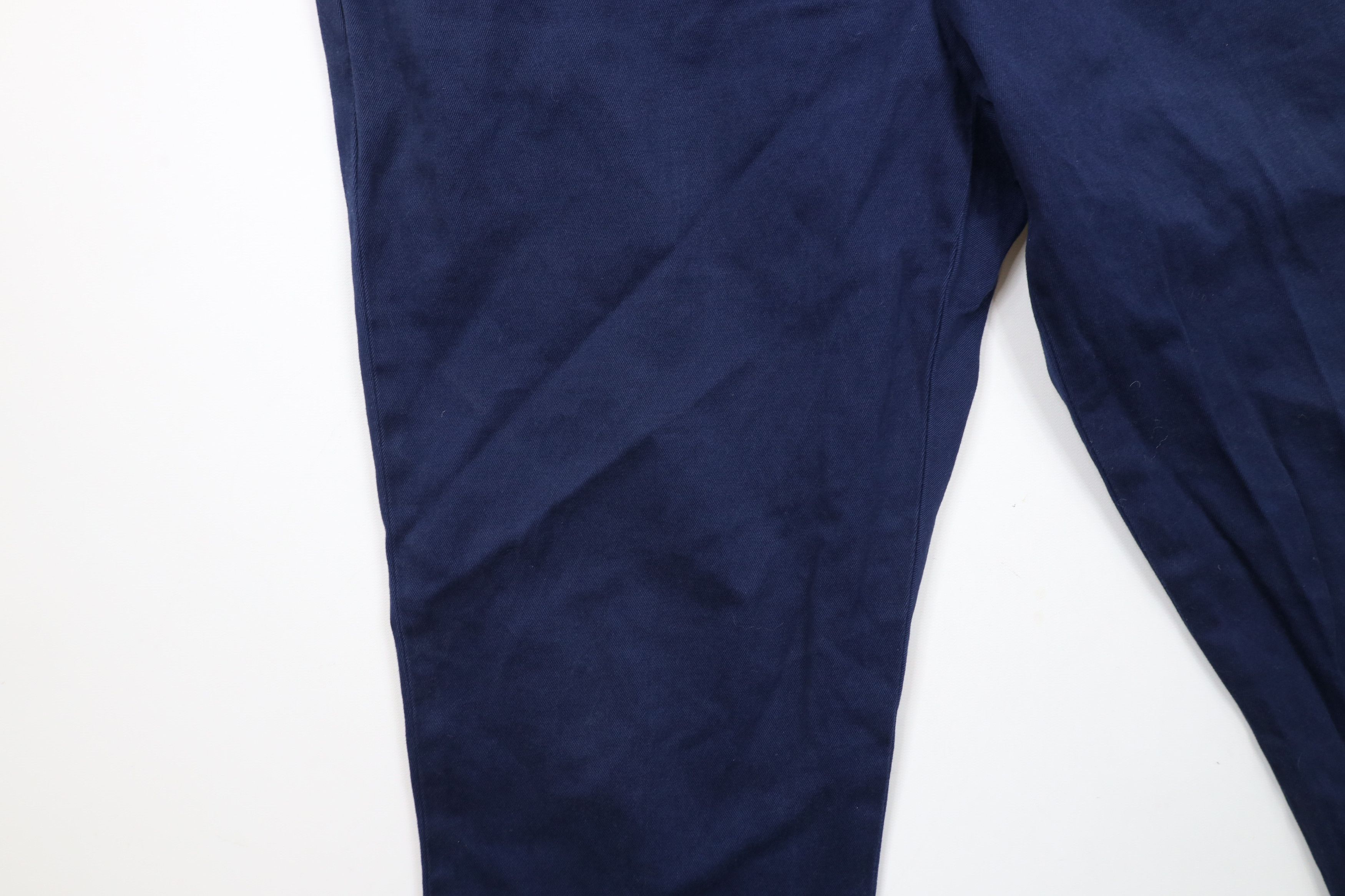 J.Crew × Vintage J Crew Bowery Stretch Slim Fit Chino Pants Trousers Blue Size US 31 - 5 Thumbnail