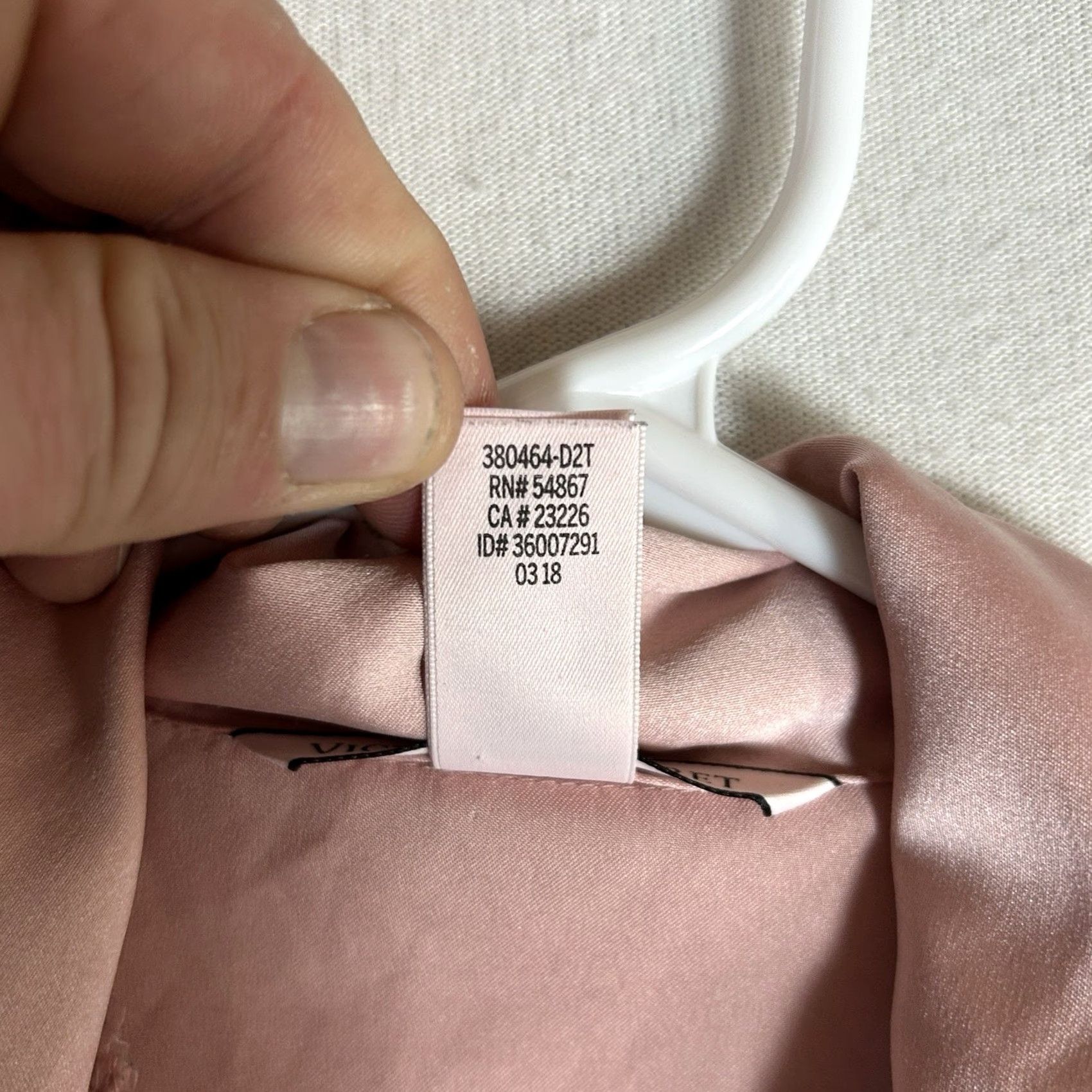 Victoria's Secret Victoria's Secret Pajama Shirt Women's XL Pink Short Sleeve Button-Up Shirt Size XL / US 12-14 / IT 48-50 - 5 Thumbnail