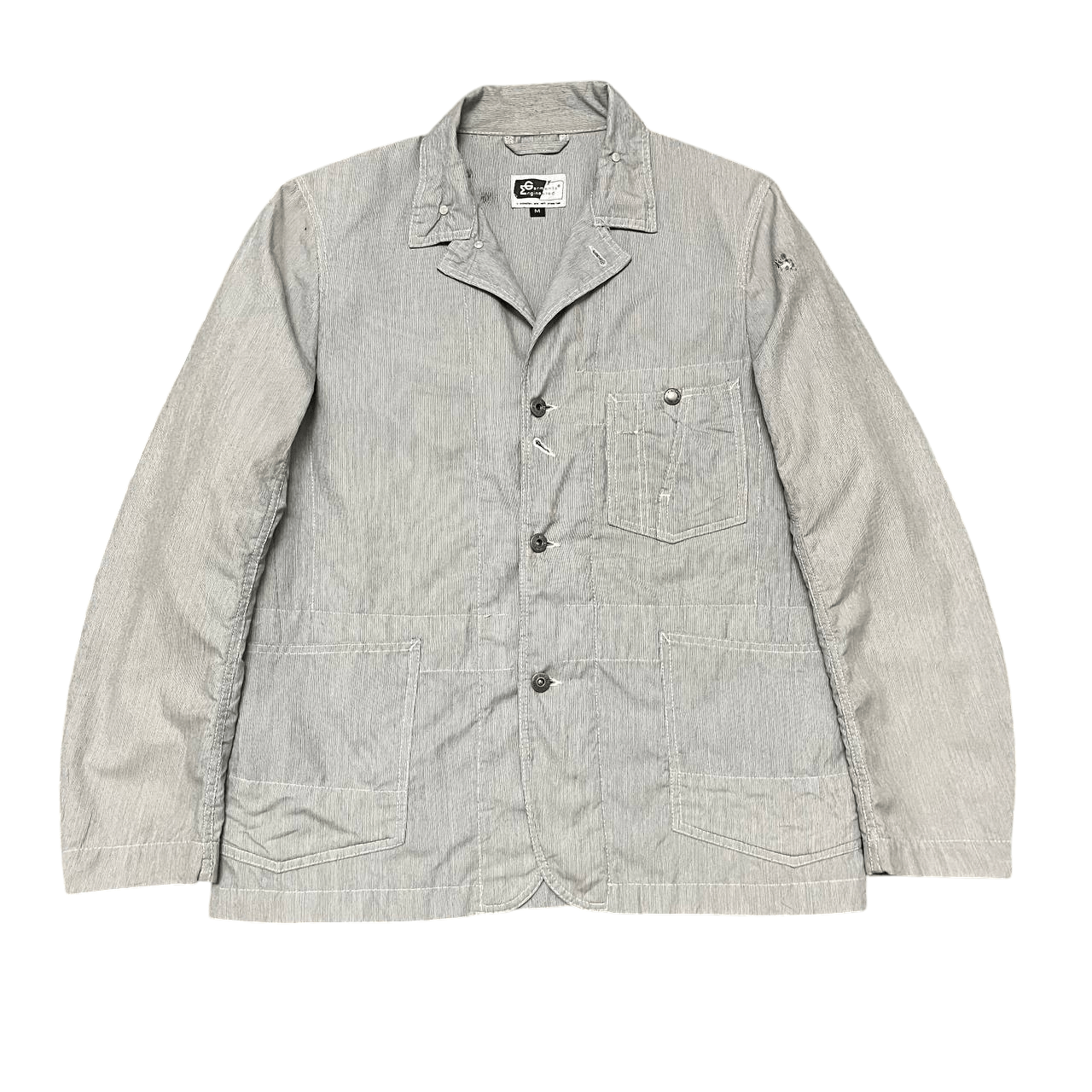 Engineered Garments Vintage EG Engineered Garments Jacket Striped Hickory Size US M / EU 48-50 / 2 - 1 Thumbnail