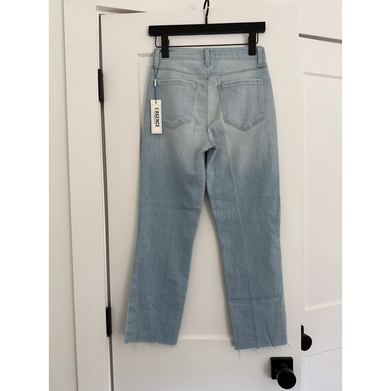 L'AGENCE $275 New L’agence Sada High Rise Slim Straight Crop - 25 Size 25" / US 0 / IT 36 - 6 Thumbnail