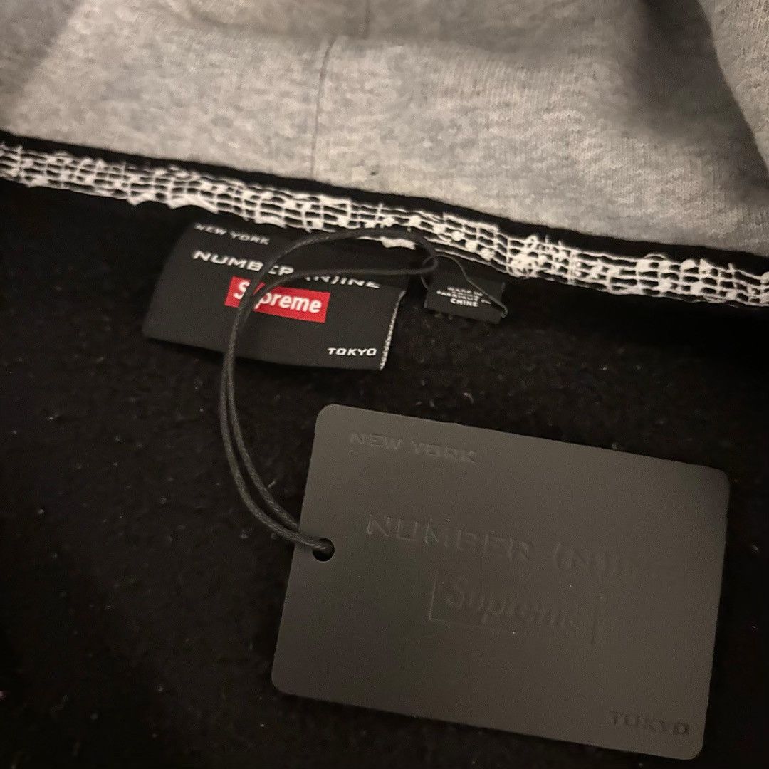 Number (N)ine × Supreme Supreme x Number Nine Patchwork Hoodie Size US S / EU 44-46 / 1 - 4 Thumbnail