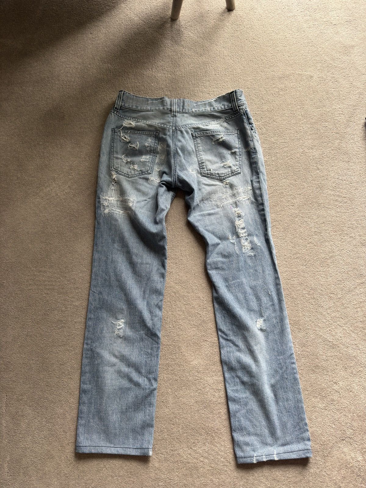 Dolce & Gabbana Dolce & Gabbana Ripped Jeans US30 Size US 30 / EU 46 - 6 Thumbnail