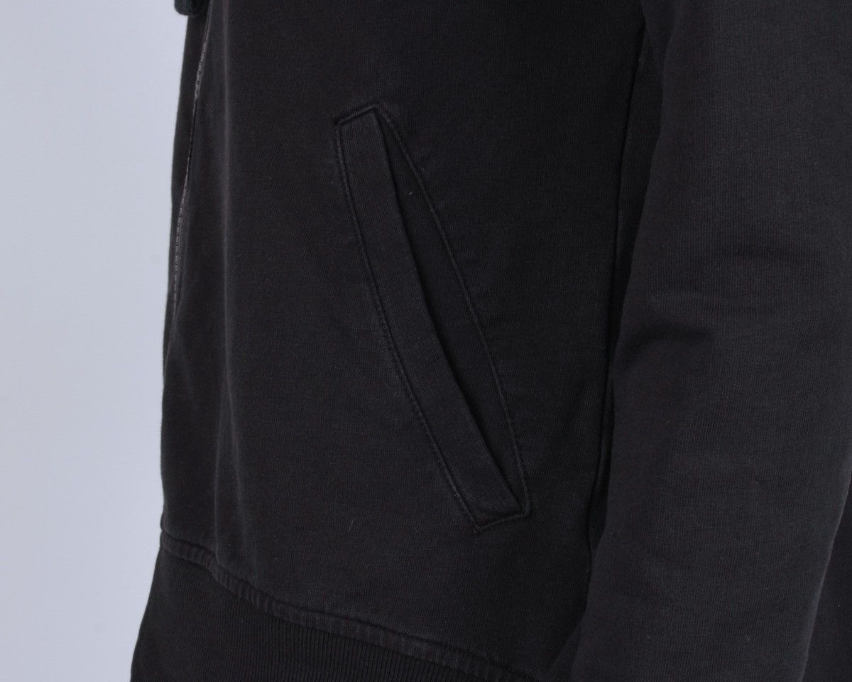 Designer × Rundholz RUNDHOLZ Black Label Cotton Elastane Black Bomber Jacket Size S / US 4 / IT 40 - 6 Thumbnail