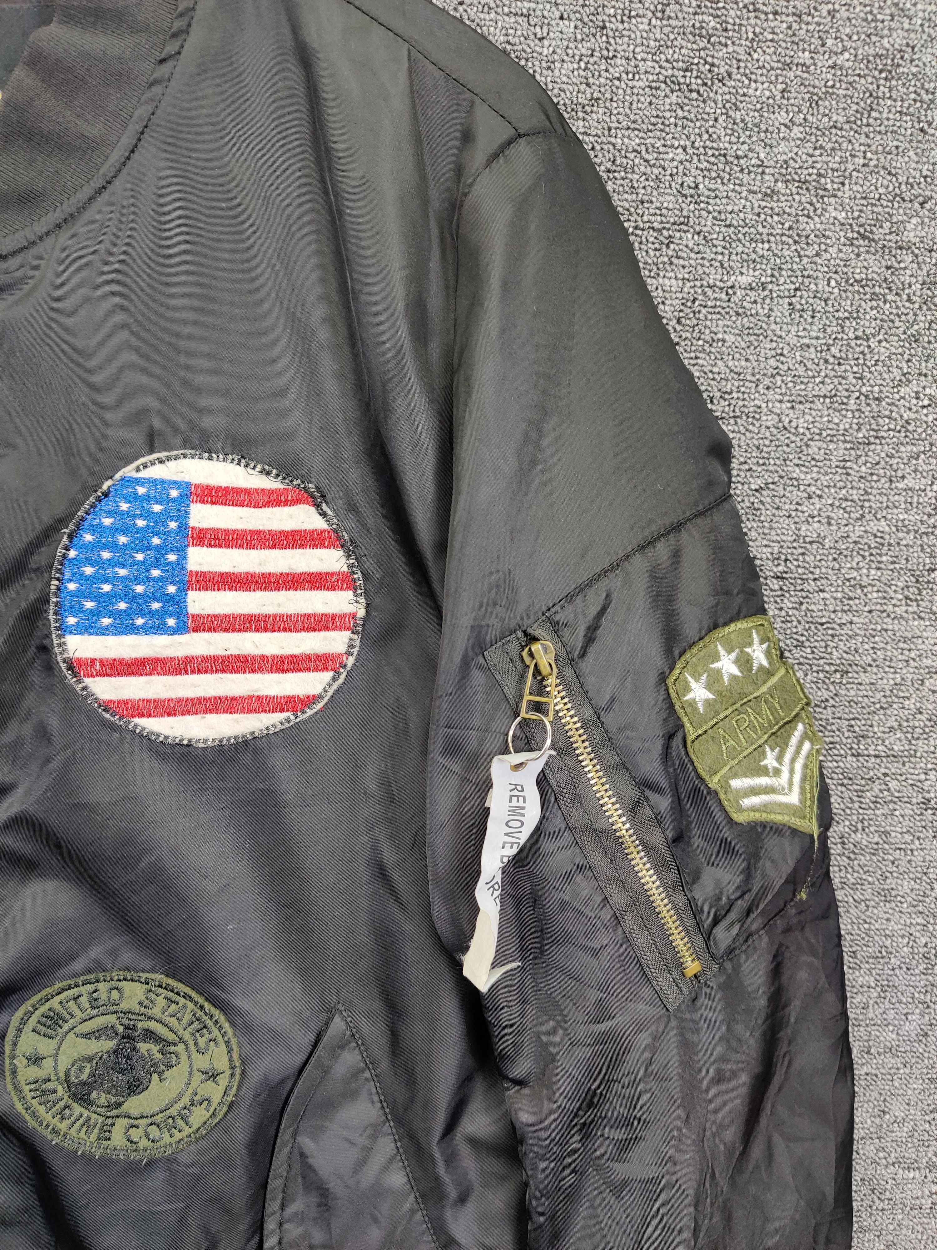 American Stitch Vintage American Stitch MA-1 Flight Bomber Jacket Size US L / EU 52-54 / 3 - 5 Thumbnail