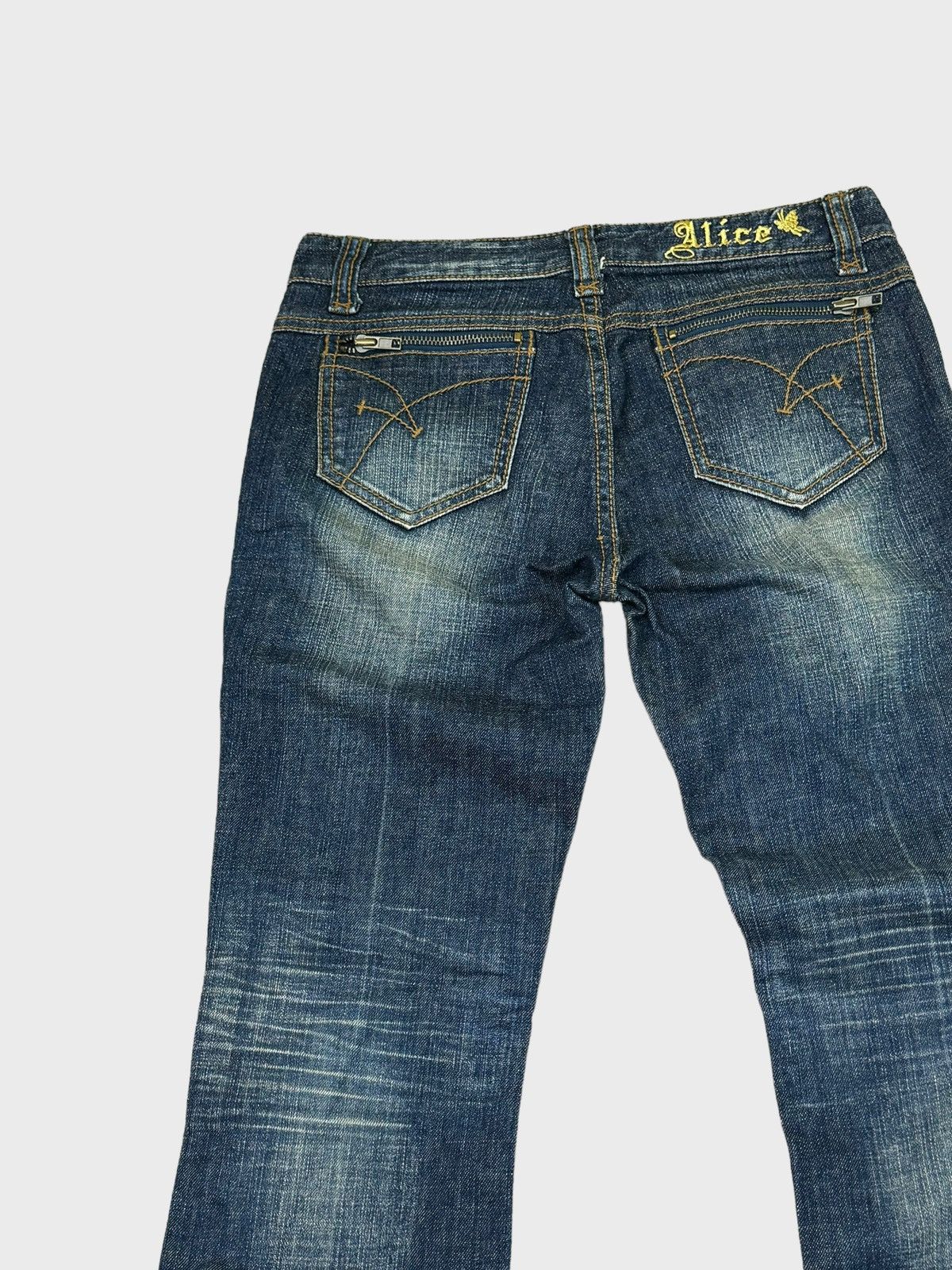 Designer × Japanese Brand MISS ALICE Nice Button Design Denim Pant Size US 26 / EU 42 - 8 Thumbnail