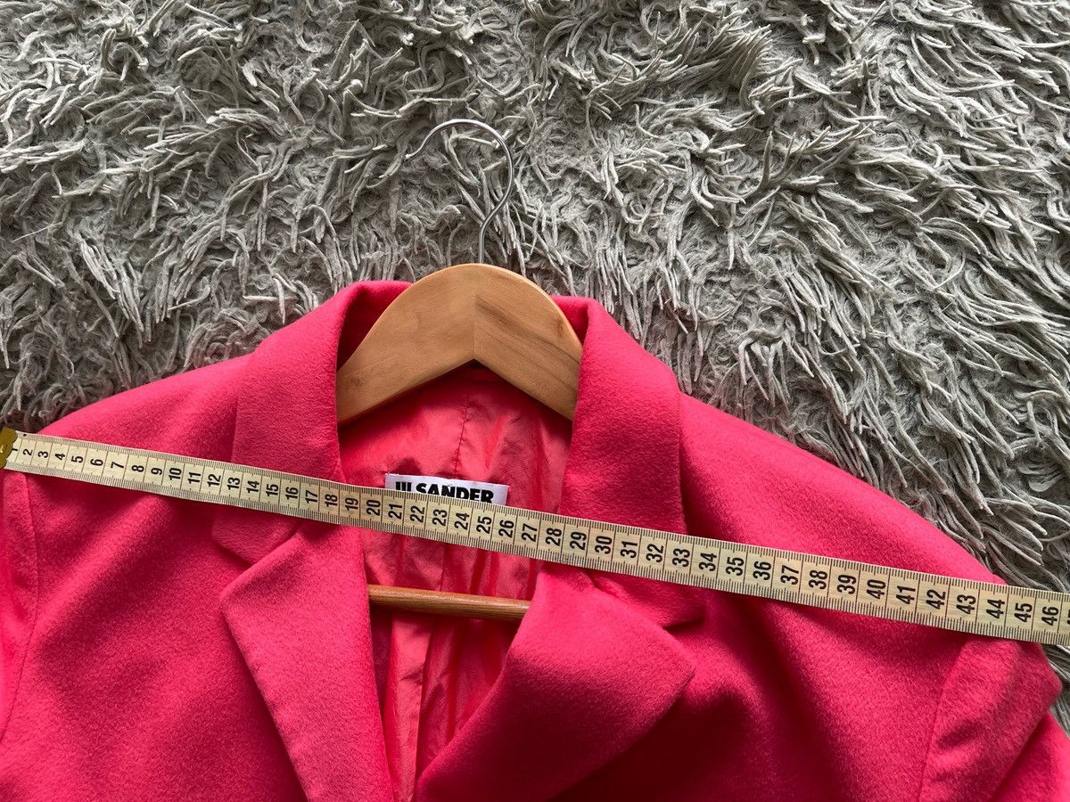 Vintage Vintage Jil Sander Double Breasted Women Pink Blazer Jacket Size S / US 4 / IT 40 - 16 Thumbnail