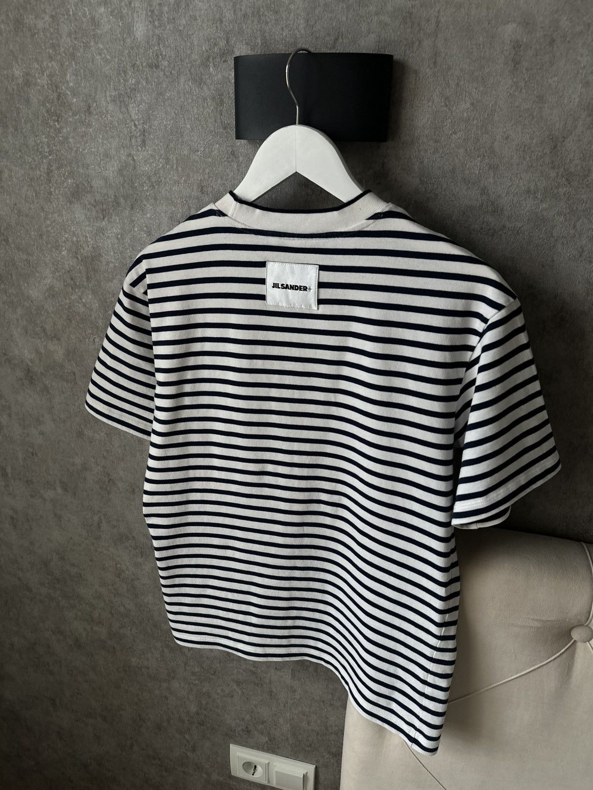 Jil Sander Jil Sander t shirt white/blue Size US S / EU 44-46 / 1 - 12 Thumbnail