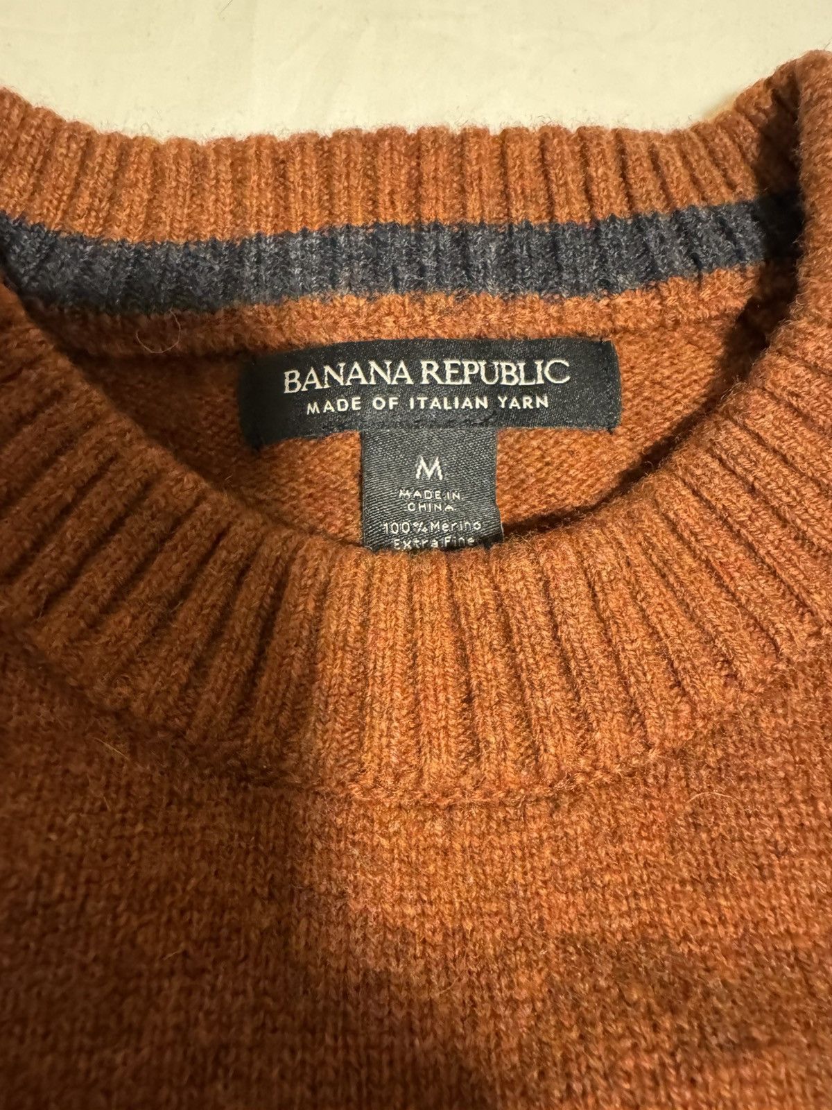 Banana Republic Banana Republic Italian Yarn Sweater Size US M / EU 48-50 / 2 - 2 Thumbnail