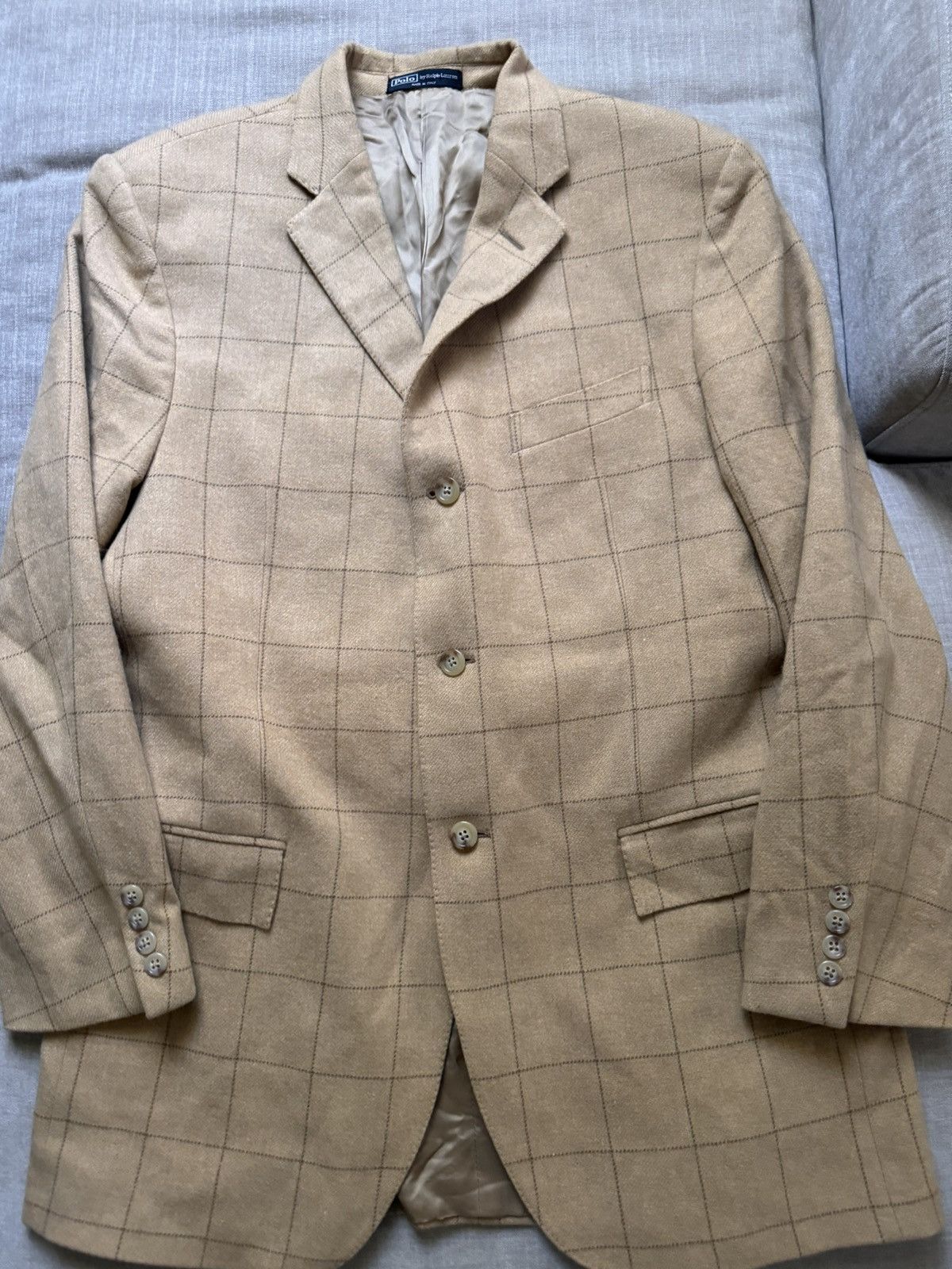 Polo Ralph Lauren Polo by Ralph Lauren Made in Italy Angora Blend Jacket Size 44L - 1 Thumbnail
