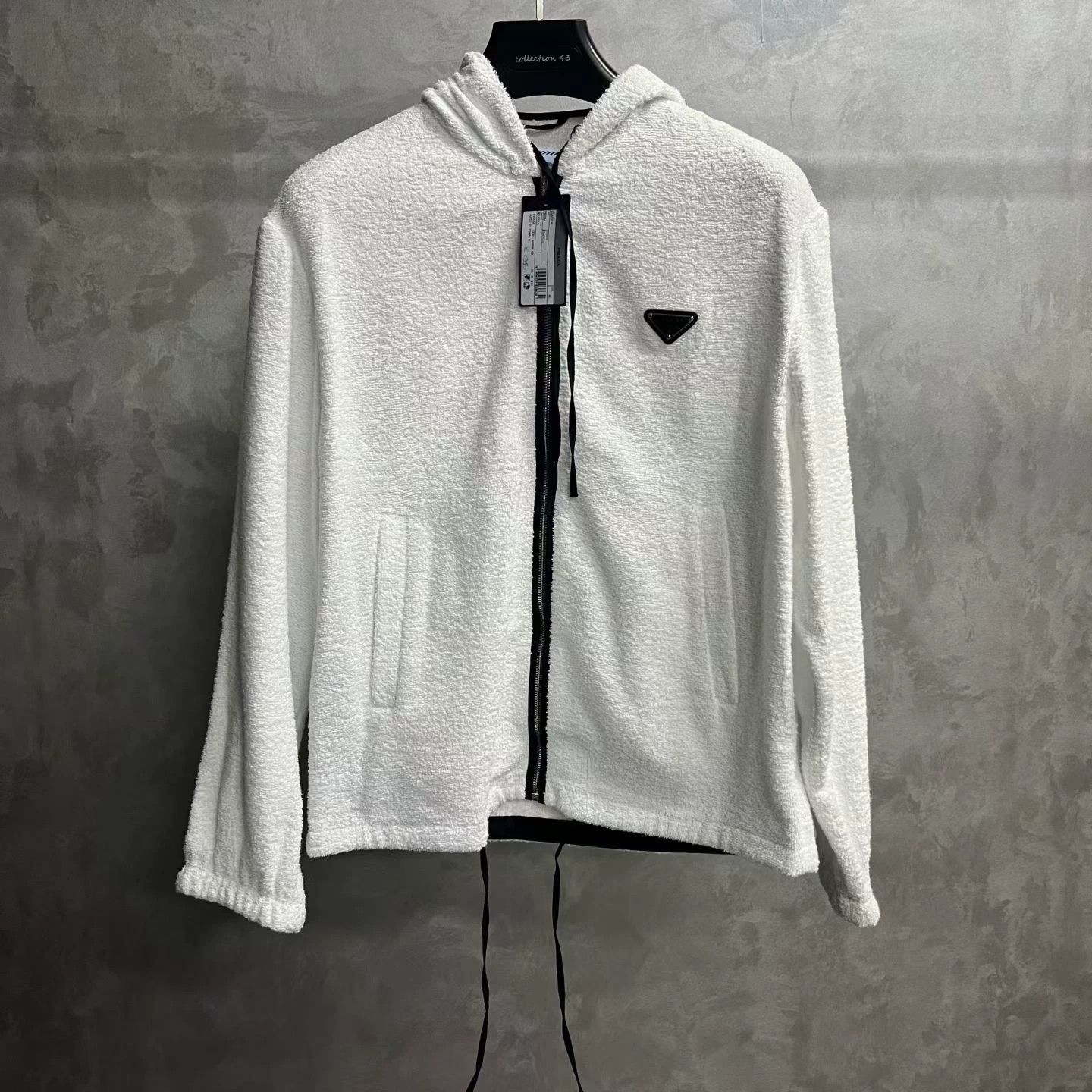 Prada prada white hooded jacket for sale Size US M / EU 48-50 / 2 - 1 Thumbnail