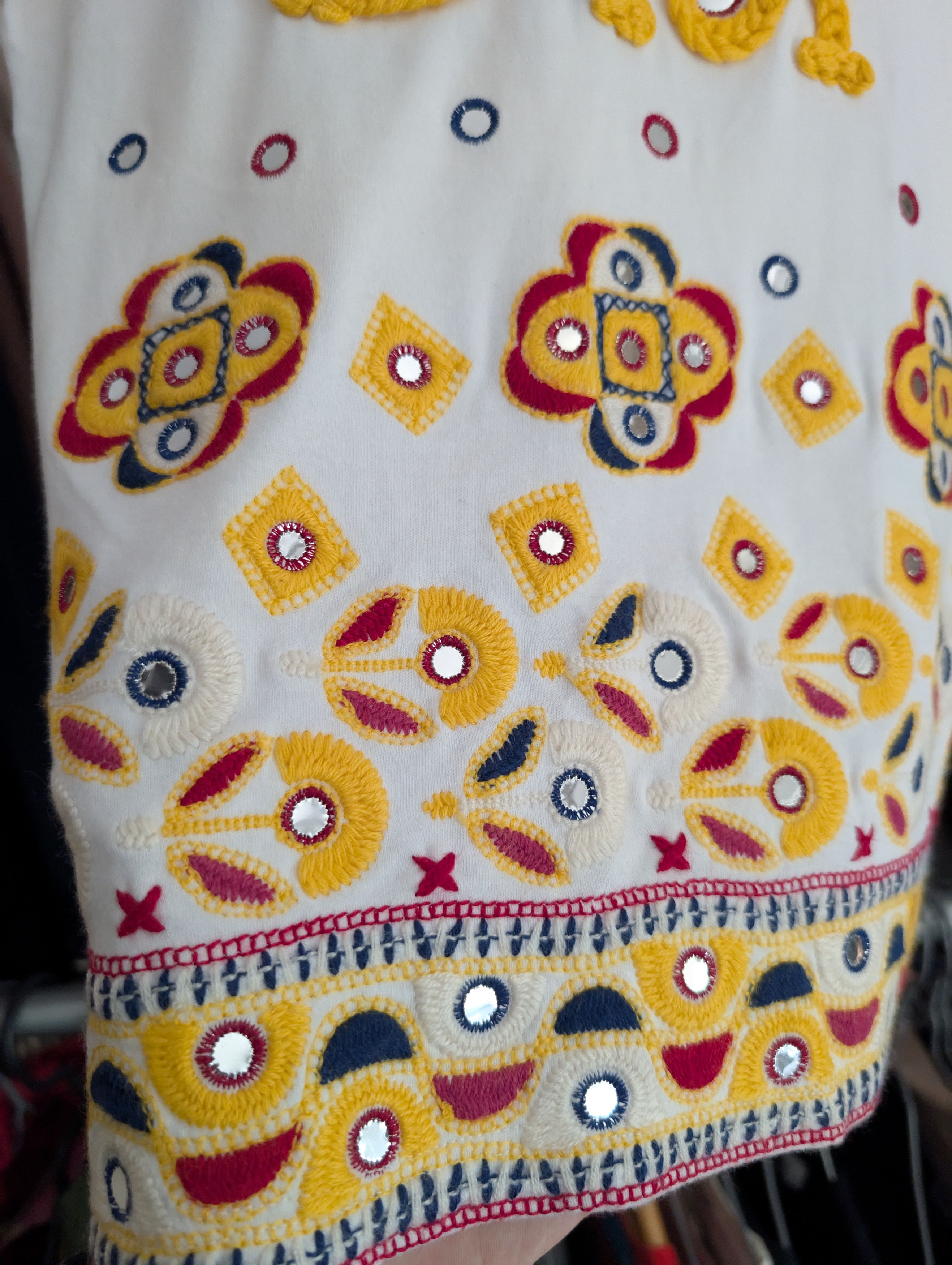 Dior Dior by Galliano SS04 “J’ADORE DIOR” Embroidered Tee Size M / US 6-8 / IT 42-44 - 5 Thumbnail