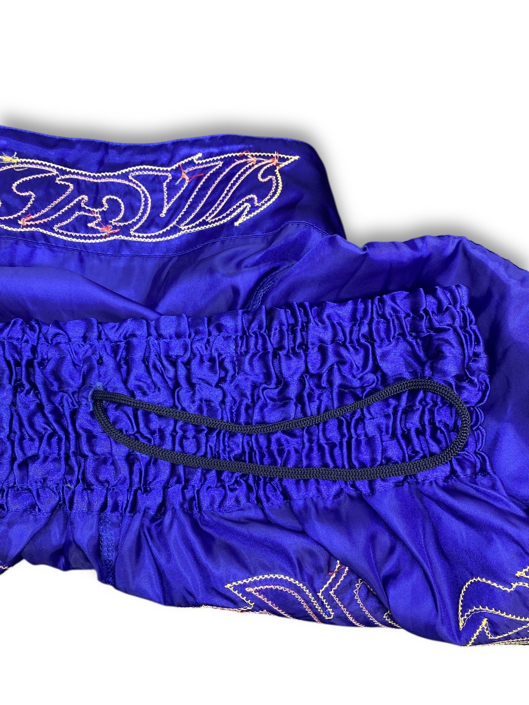 Other 🔥 Y2K VENUM VINTAGE MUAI THAI MMA SATIN HYPE SHORTS Size US 32 / EU 48 - 7 Thumbnail