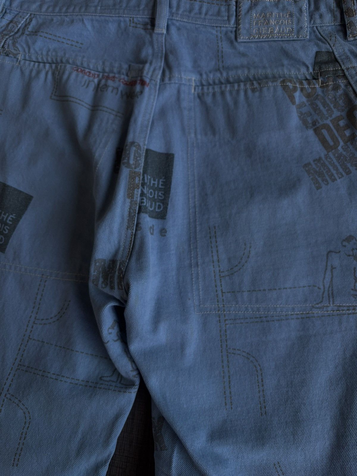 Marithe + Francois Girbaud Le Jean de Marithe Francois Girbaud Size US 34 / EU 50 - 4 Thumbnail