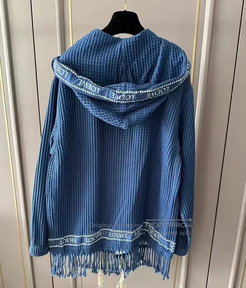 Loewe Loewe Fringe Knit Cardigan, Off-Shoulder and Versatile Size US M / EU 48-50 / 2 - 2 Thumbnail
