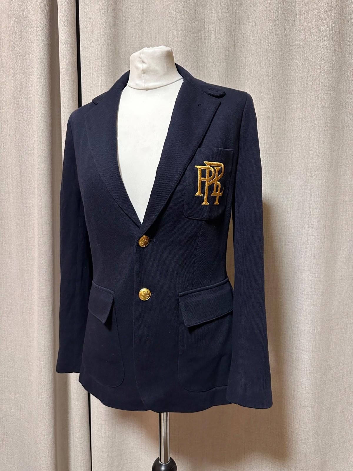 Polo Ralph Lauren Polo Ralph Lauren Bullion Double Knit Jacquard Blazer Sz 4 Size S / US 4 / IT 40 - 3 Thumbnail