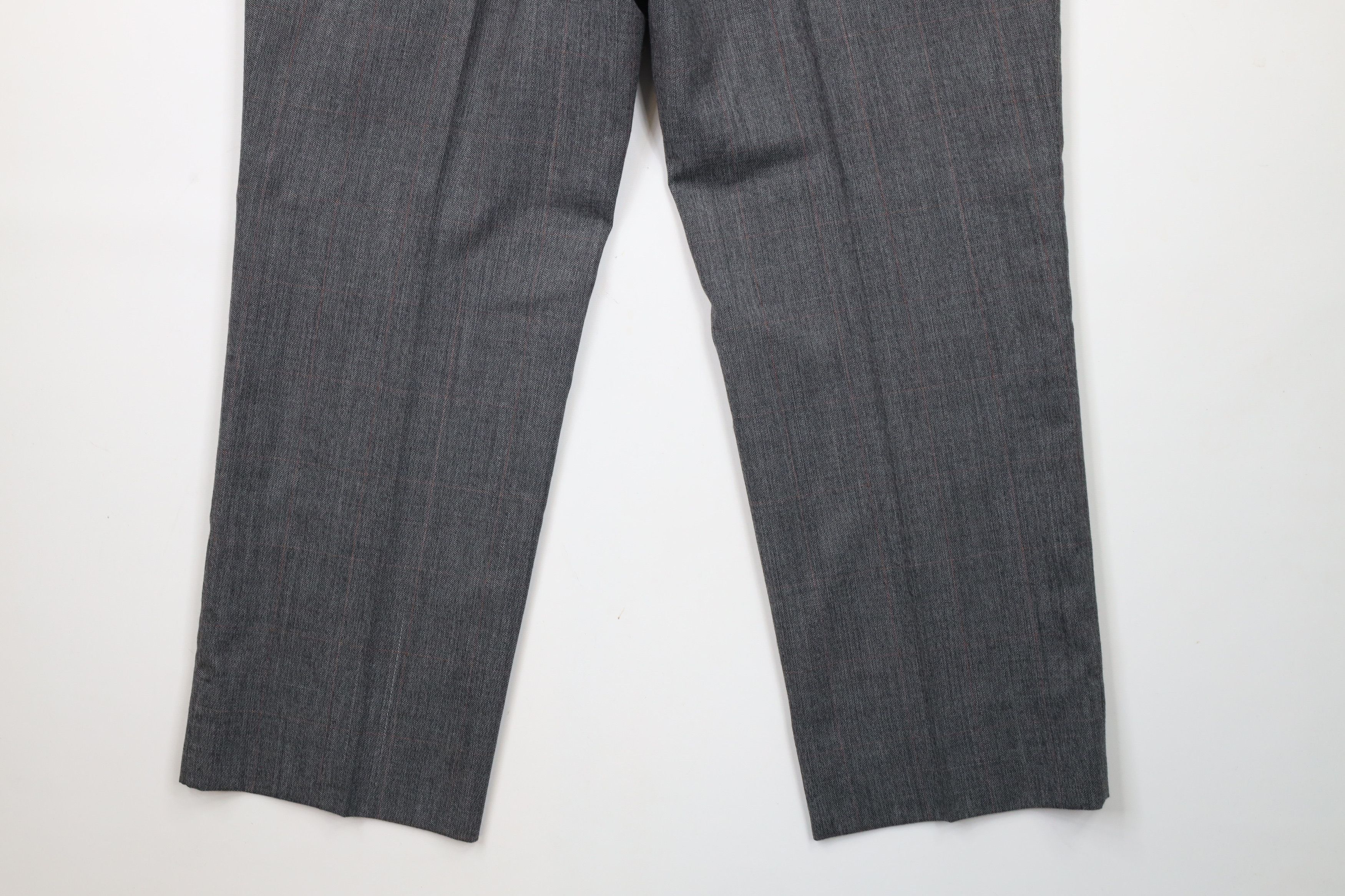 Vintage Vintage 70s Streetwear Wool Blend Wide Leg Chino Pants USA Size US 36 / EU 52 - 12 Thumbnail