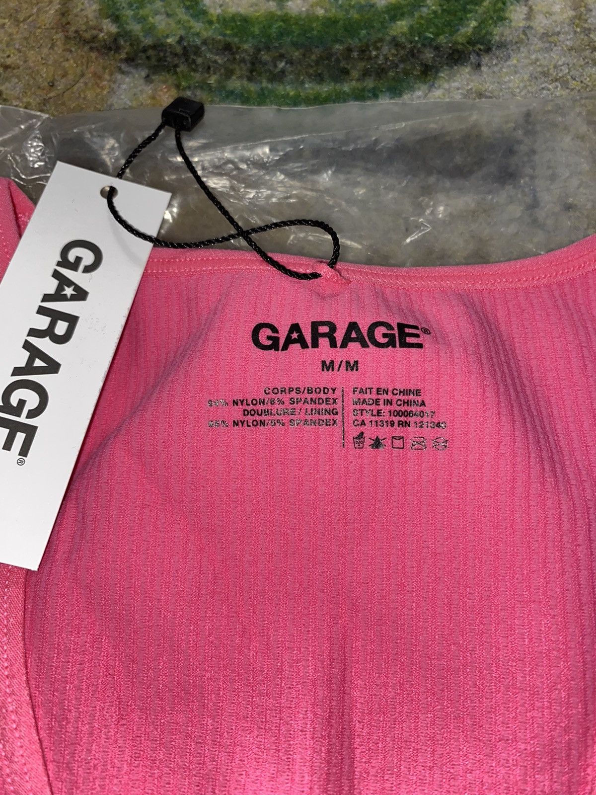 Garage Summer Seamless Deep Plunge Top Size M / US 6-8 / IT 42-44 - 2 Thumbnail