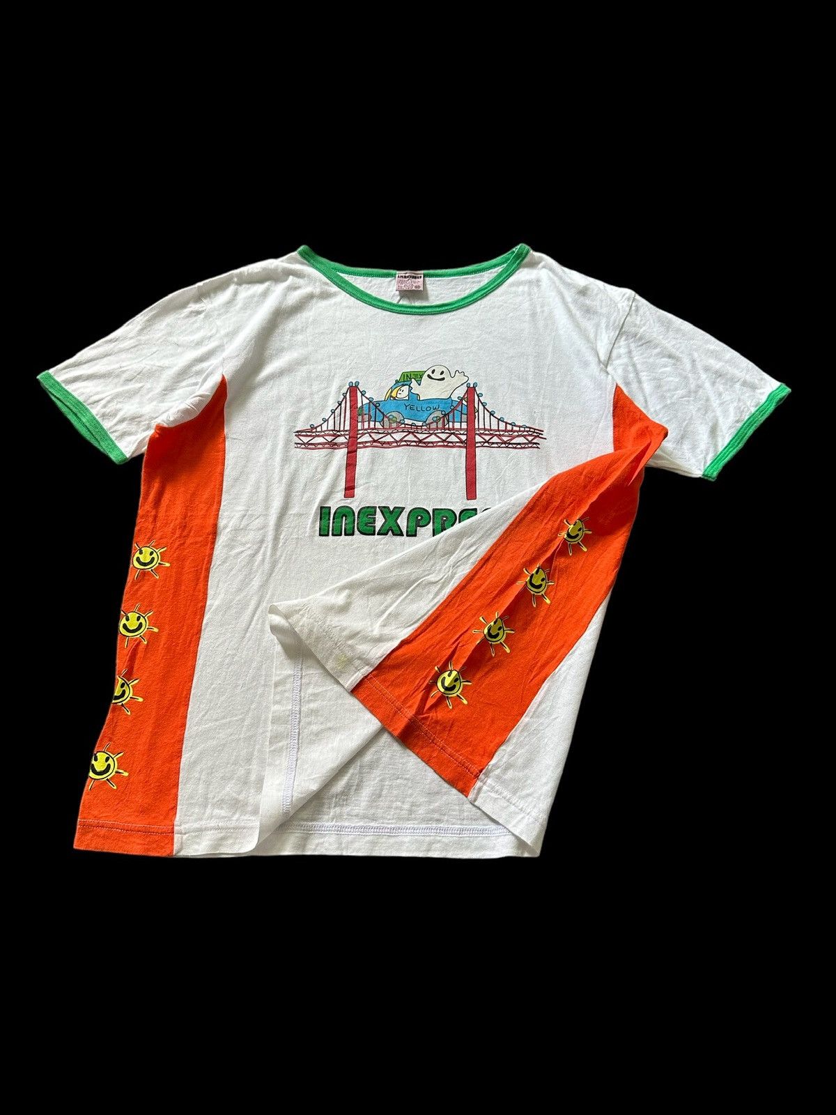 Vintage 1980s - IN ( I.N Express by Nobuo Ikeda ) Art promo tee Size US M / EU 48-50 / 2 - 3 Thumbnail