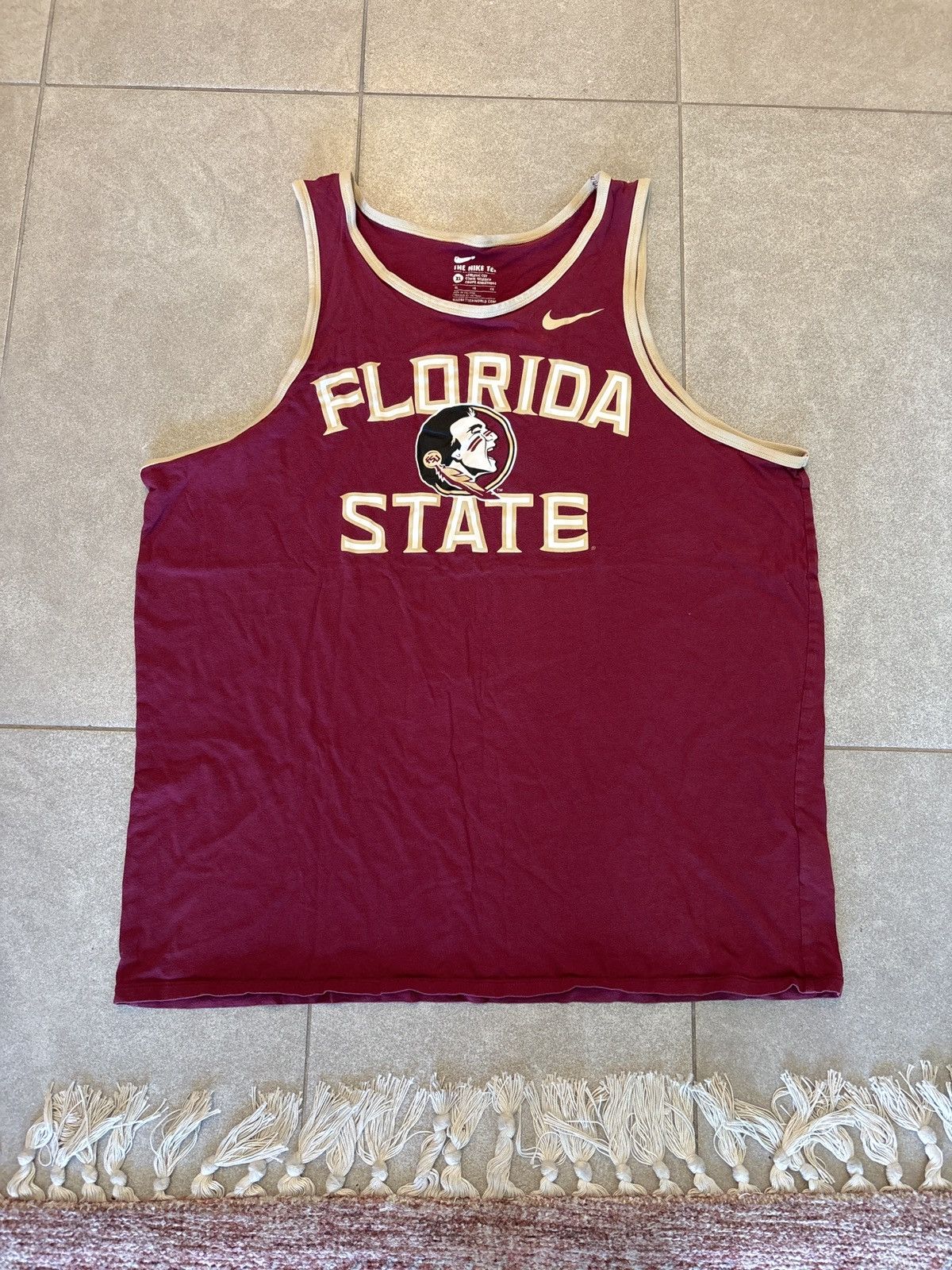 Nike Retro Nike FSU Tank Size US XL / EU 56 / 4 - 1 Thumbnail