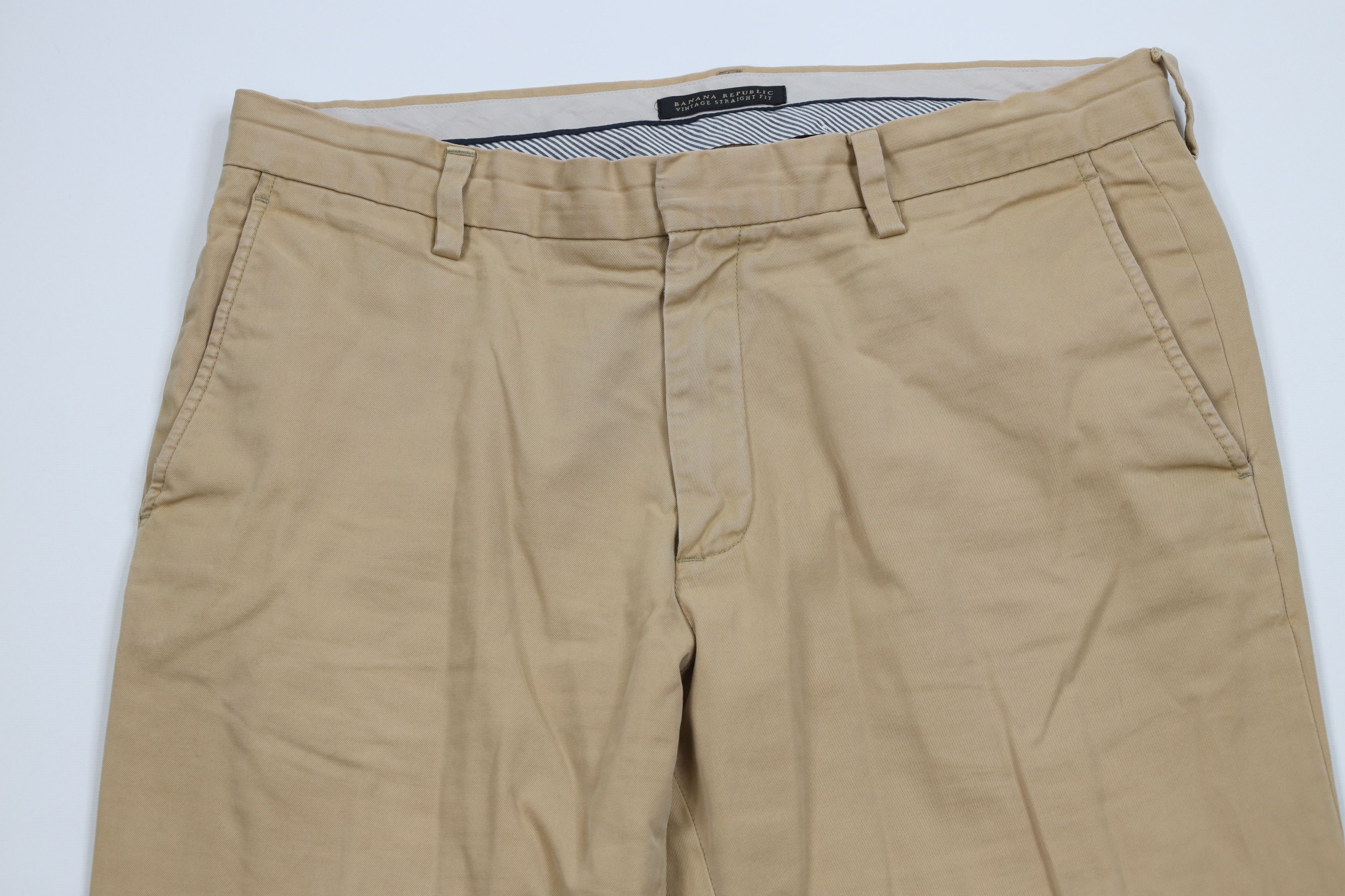 Banana Republic Vintage Y2K Banana Republic Vintage Straight Fit Chino Pants Size US 36 / EU 52 - 2 Thumbnail