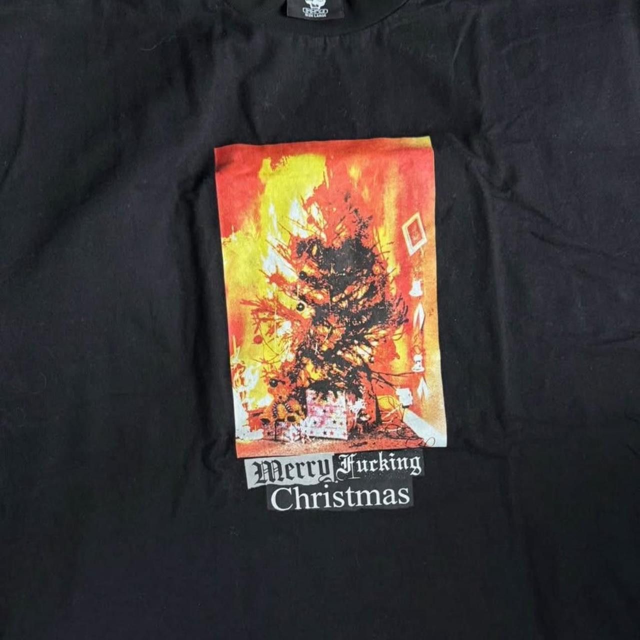 G59 Records G59 $uicideboy$ ruined chirstmas printed tshirt Size US L / EU 52-54 / 3 - 3 Thumbnail