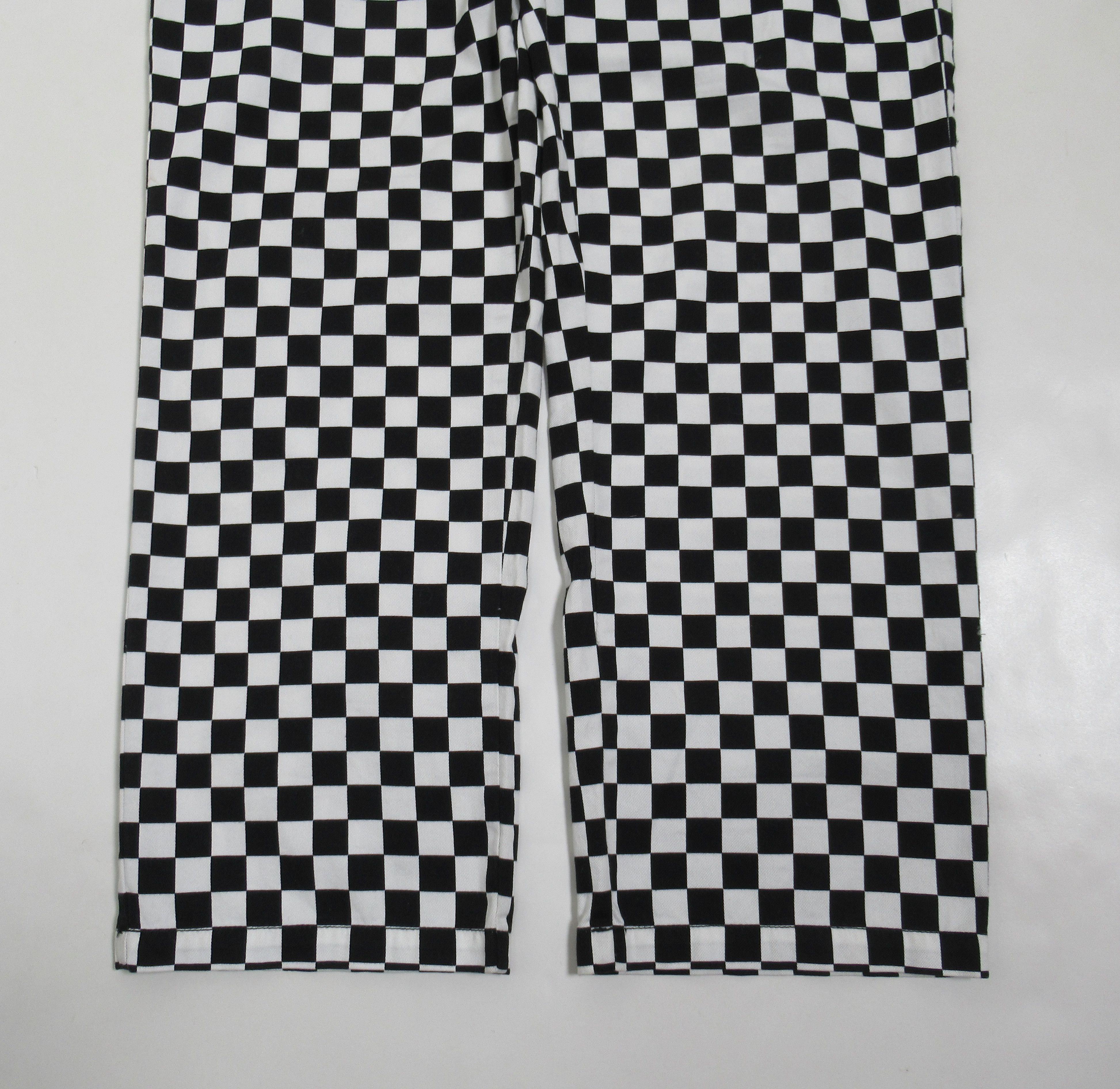 R13 R13 Slouch Pant Black White Checker R13W5008-R115B Size M Size 32" / US 10 / IT 46 - 3 Thumbnail
