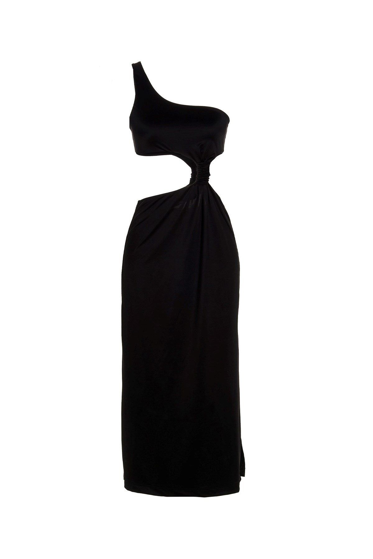 o1y0226 Midi Dress in Black