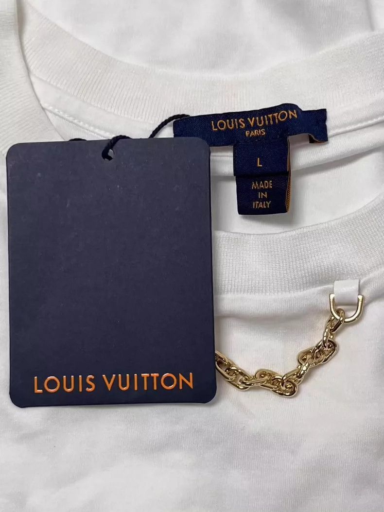 Louis Vuitton LOUIS VUITTON Monogram Pocket Short Sleeve TShirt-2506 Size US L / EU 52-54 / 3 - 6 Thumbnail