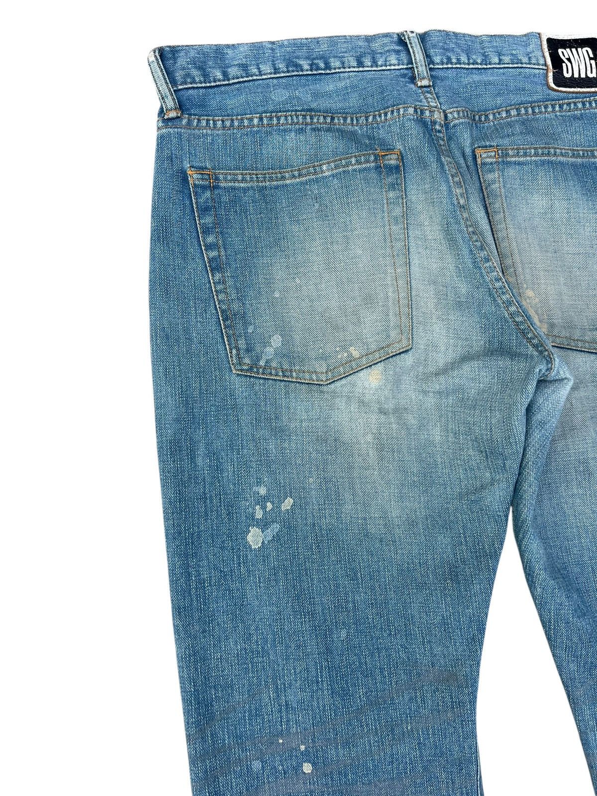 Swagger Dirty Mud Wash Denim Swagger Japan Clawmark Painter Jeans Size US 32 / EU 48 - 17 Thumbnail