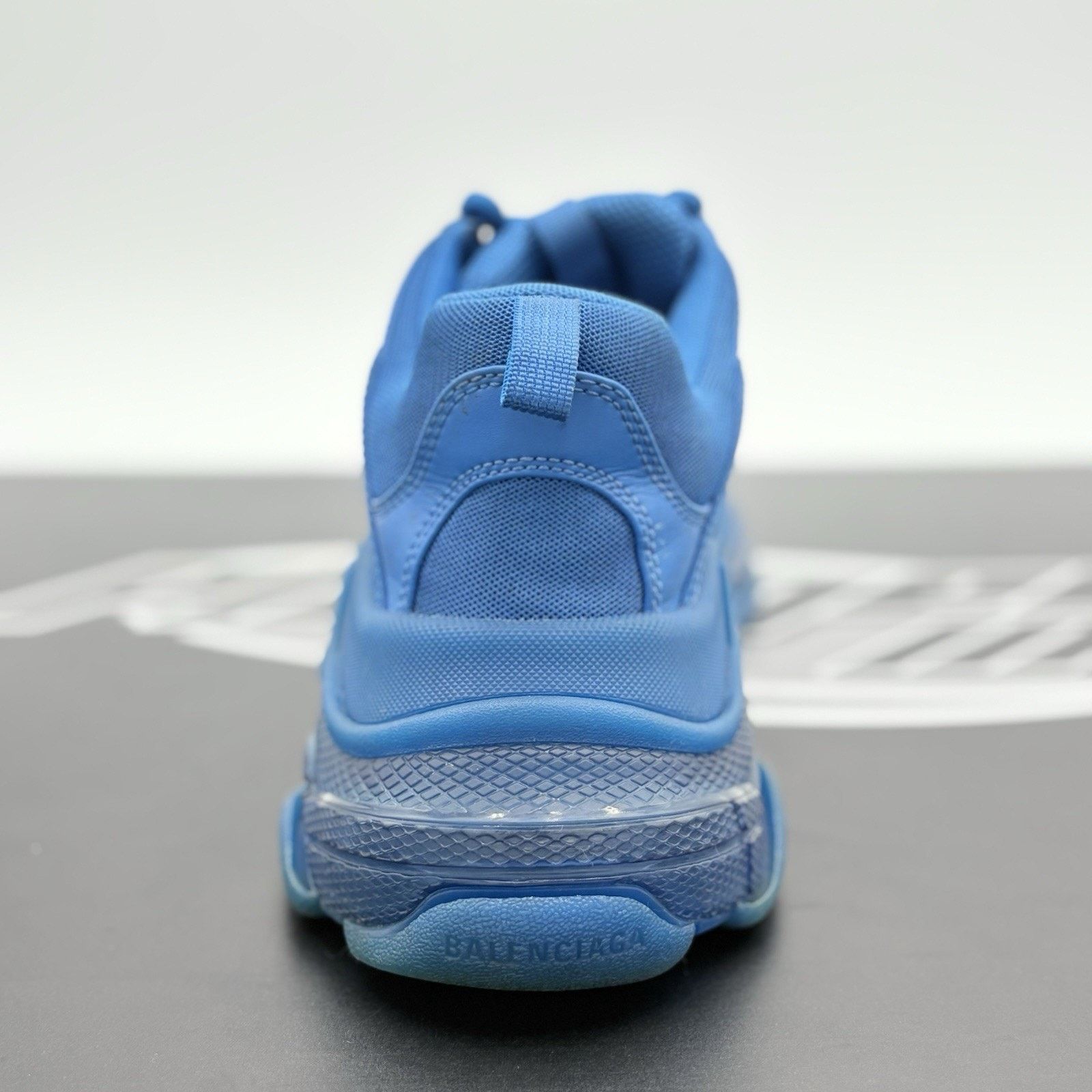 Balenciaga Balenciaga Triple S Clear Sole ' Blue ' | GREAT CONDITION! Size US 10 / EU 43 - 9 Thumbnail