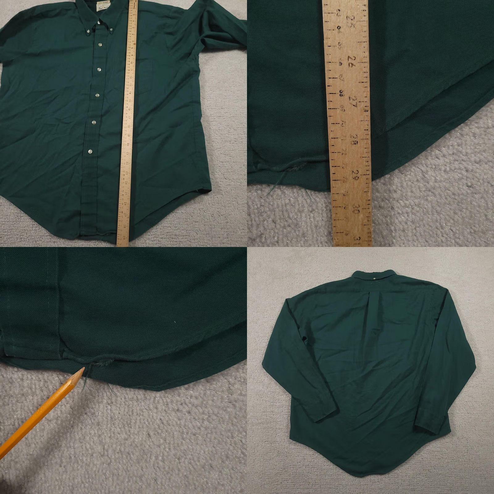 Vintage VINTAGE Royal Knight Shirt Mens XL Green Button-Down Made in USA Size US XL / EU 56 / 4 - 8 Thumbnail