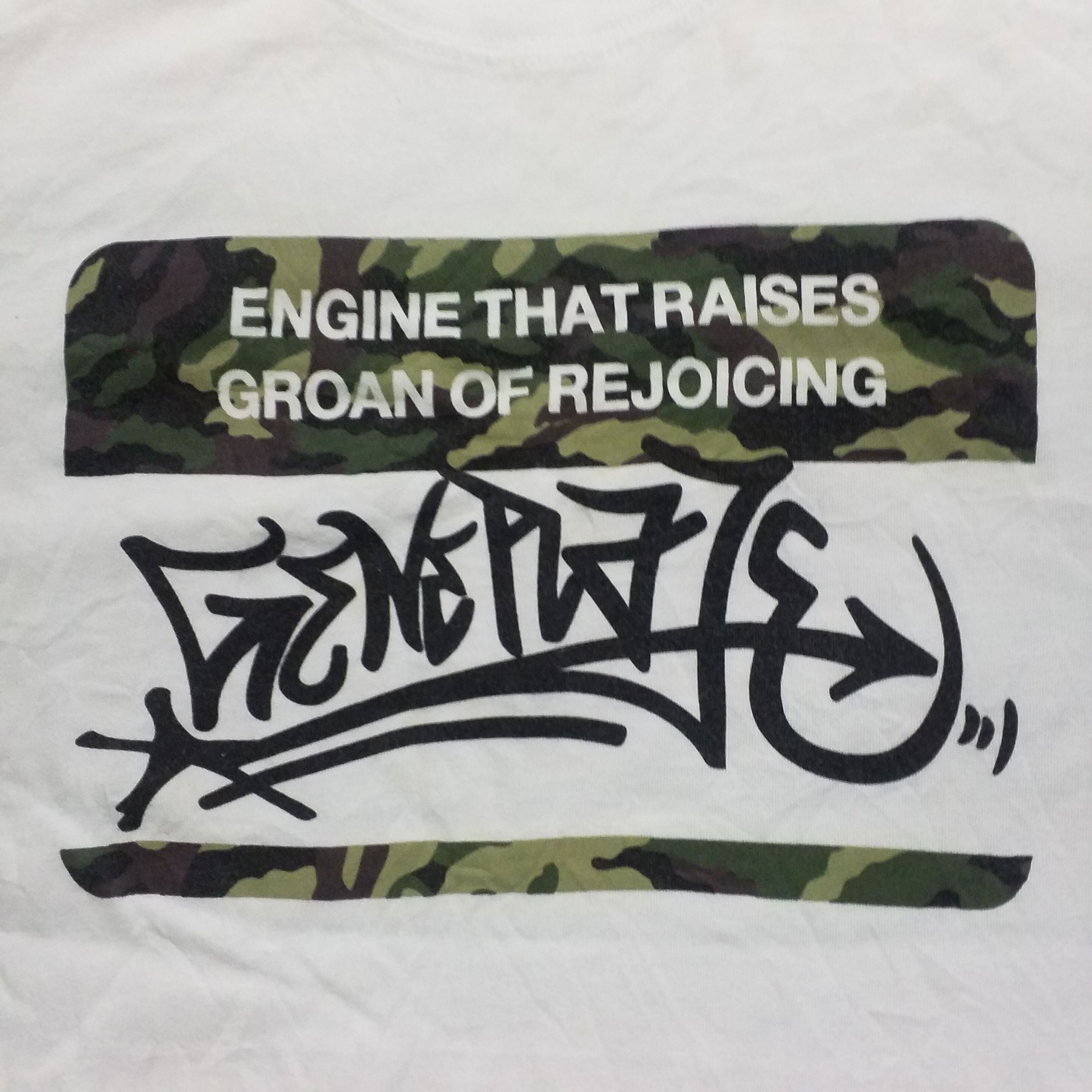 Japanese Brand ENGINE THAT RISES GROAN OF REJOICING GENERATE Size US XL / EU 56 / 4 - 2 Thumbnail