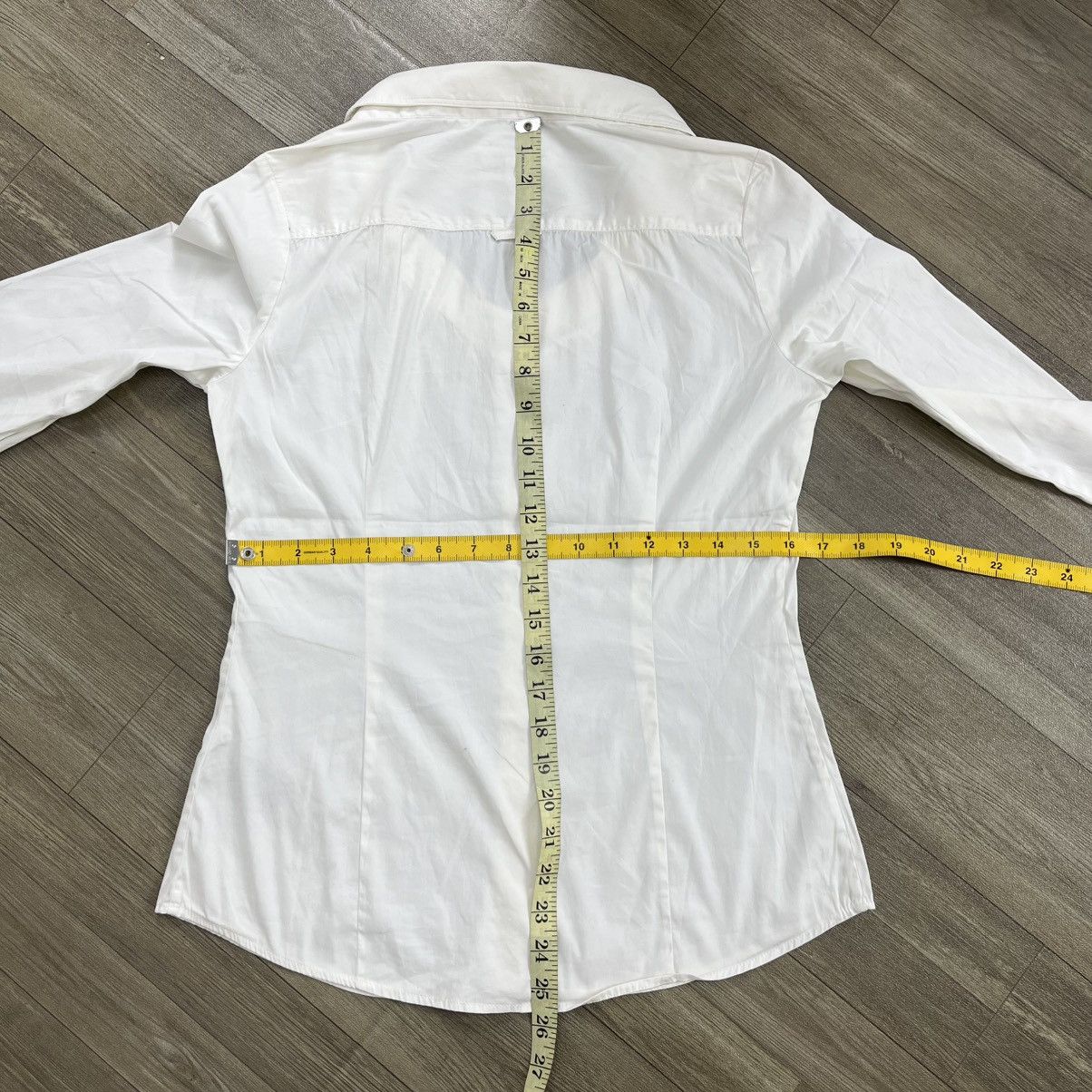 Burberry Burberry London Nova Check White Collared Long Sleeve Shirt Size XS / US 0-2 / IT 36-38 - 19 Thumbnail