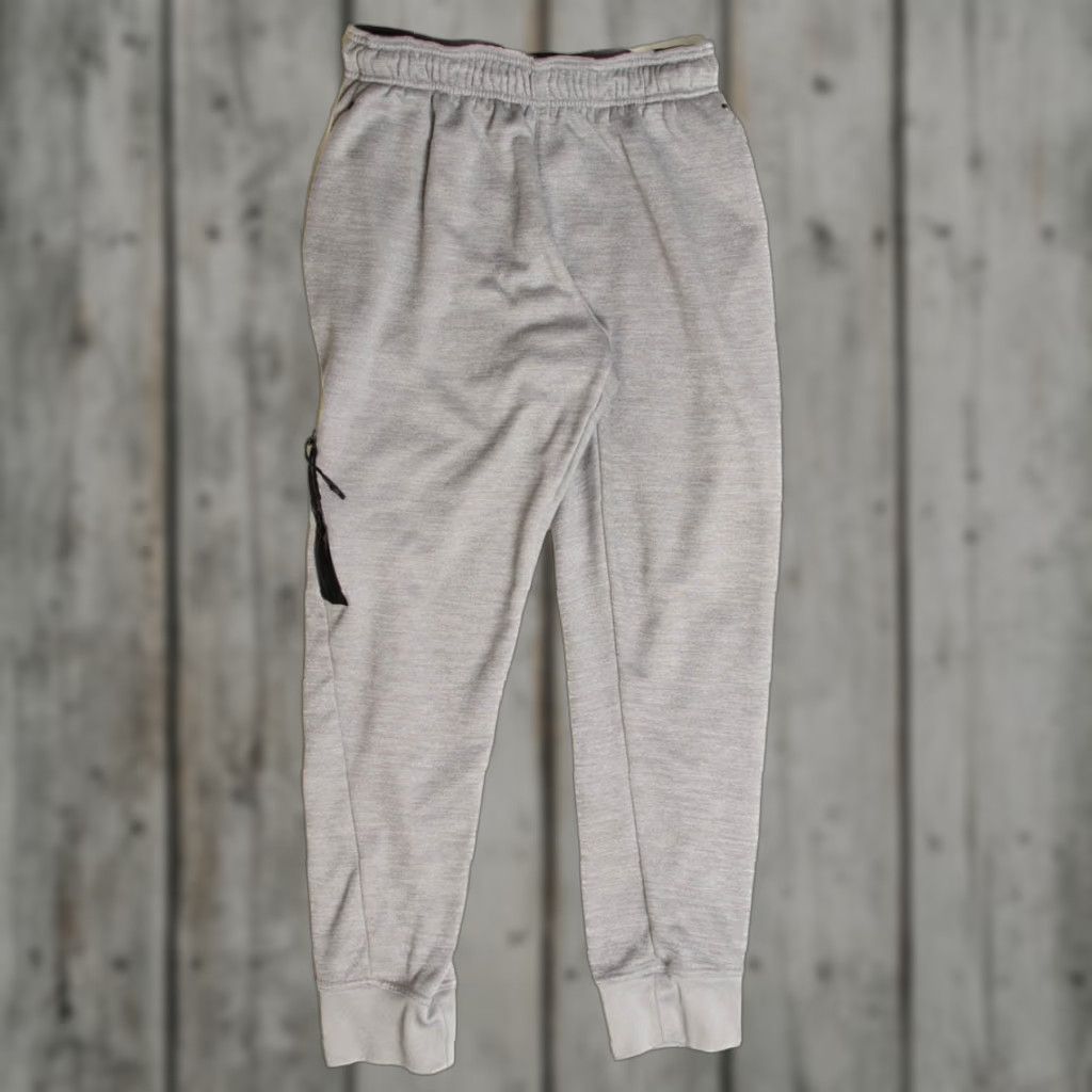 Reebok VINTAGE Reebok Light Gray Jogger Track Pants Medium Athletic Joggers Size US 31 - 1 Thumbnail