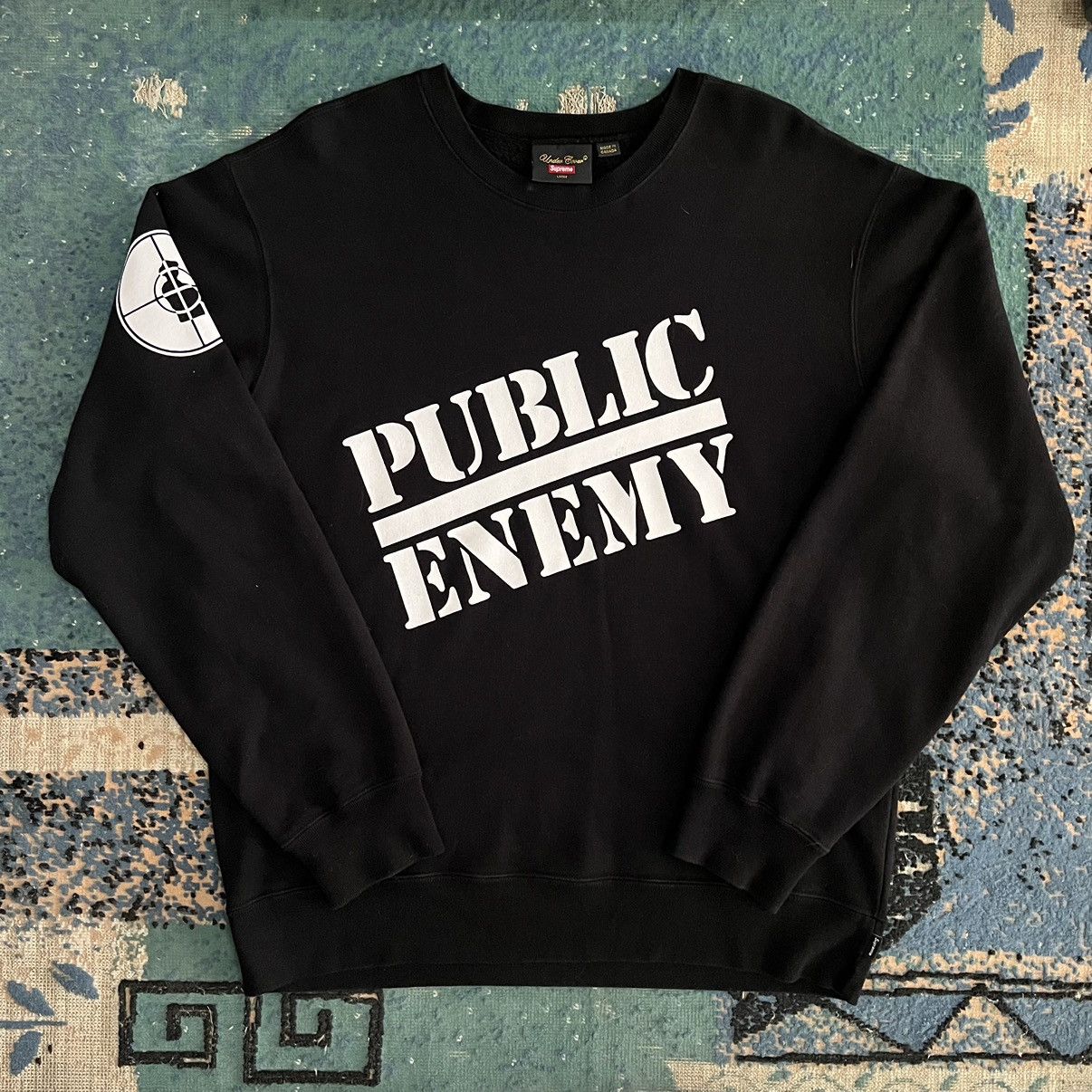 Supreme UNDERCOVER Public Enemy Crewneck Sweatshirt (SS18