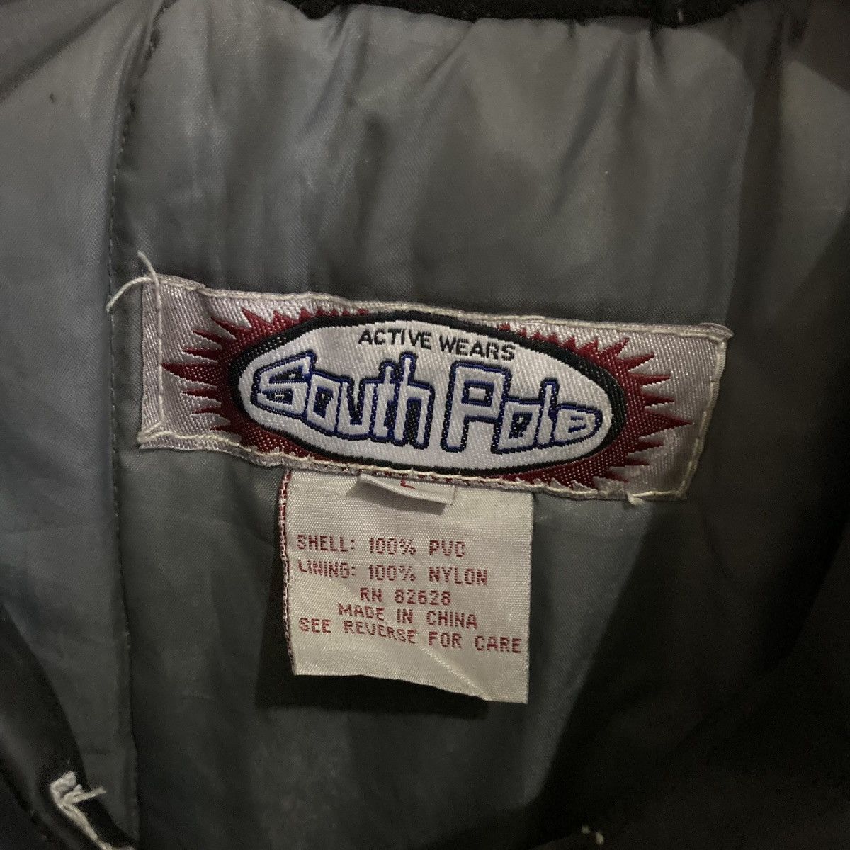 Southpole SOUTH POLE - Vtg 90s Hip Hop Long Genuine Leather Y2K Jacket Size US XXL / EU 58 / 5 - 9 Thumbnail