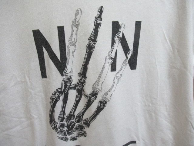 Number (N)ine Number Nine Pain Skeleton Hand T Shirt Size US M / EU 48-50 / 2 - 2 Thumbnail