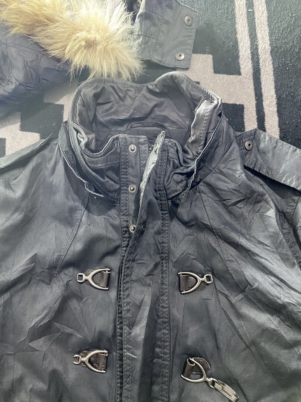 14th Addiction 2000s nicole club for men faux fur bono jacket Size US M / EU 48-50 / 2 - 6 Thumbnail