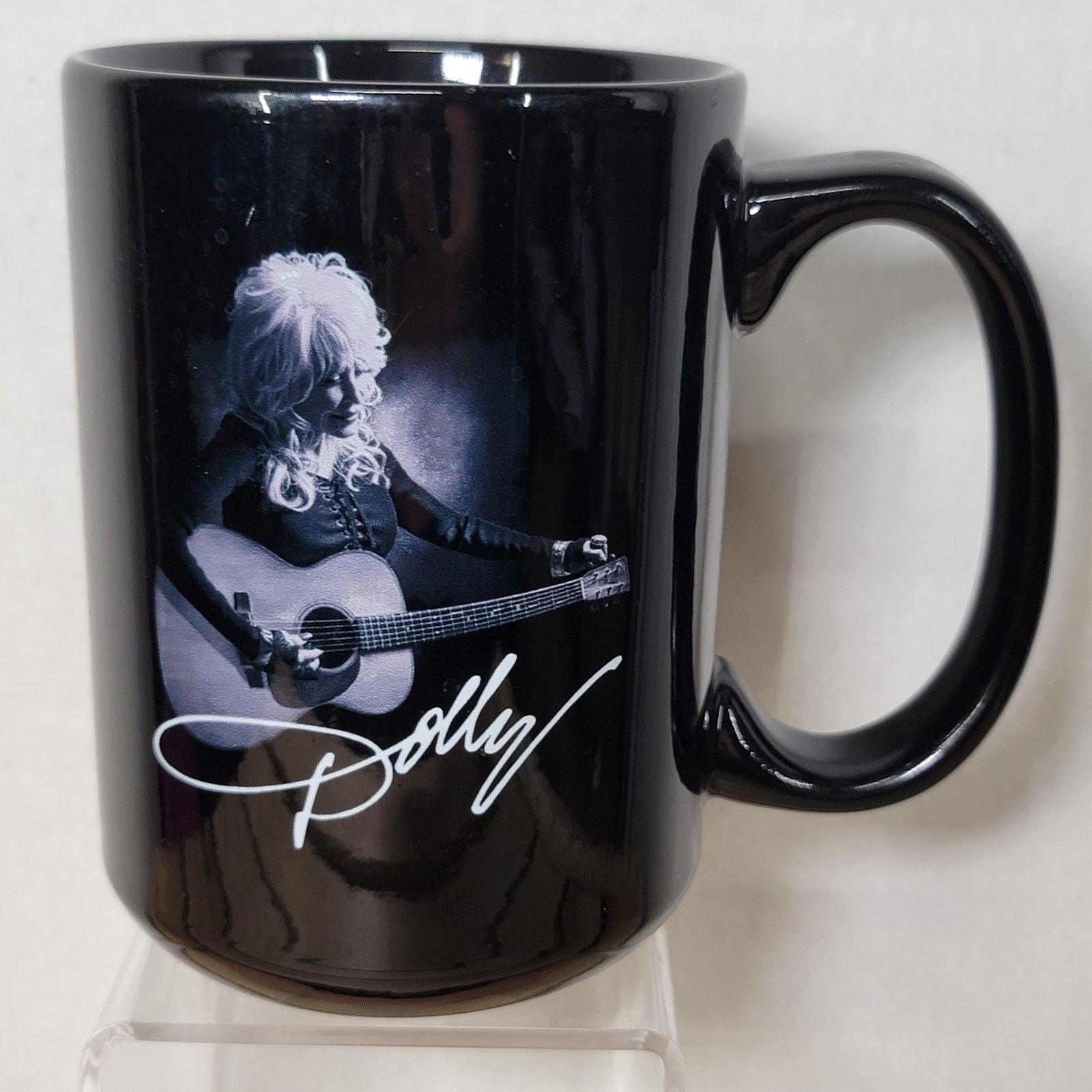Other Dolly Parton 4.5" Black Ceramic Coffee Mug Size ONE SIZE - 3 Thumbnail