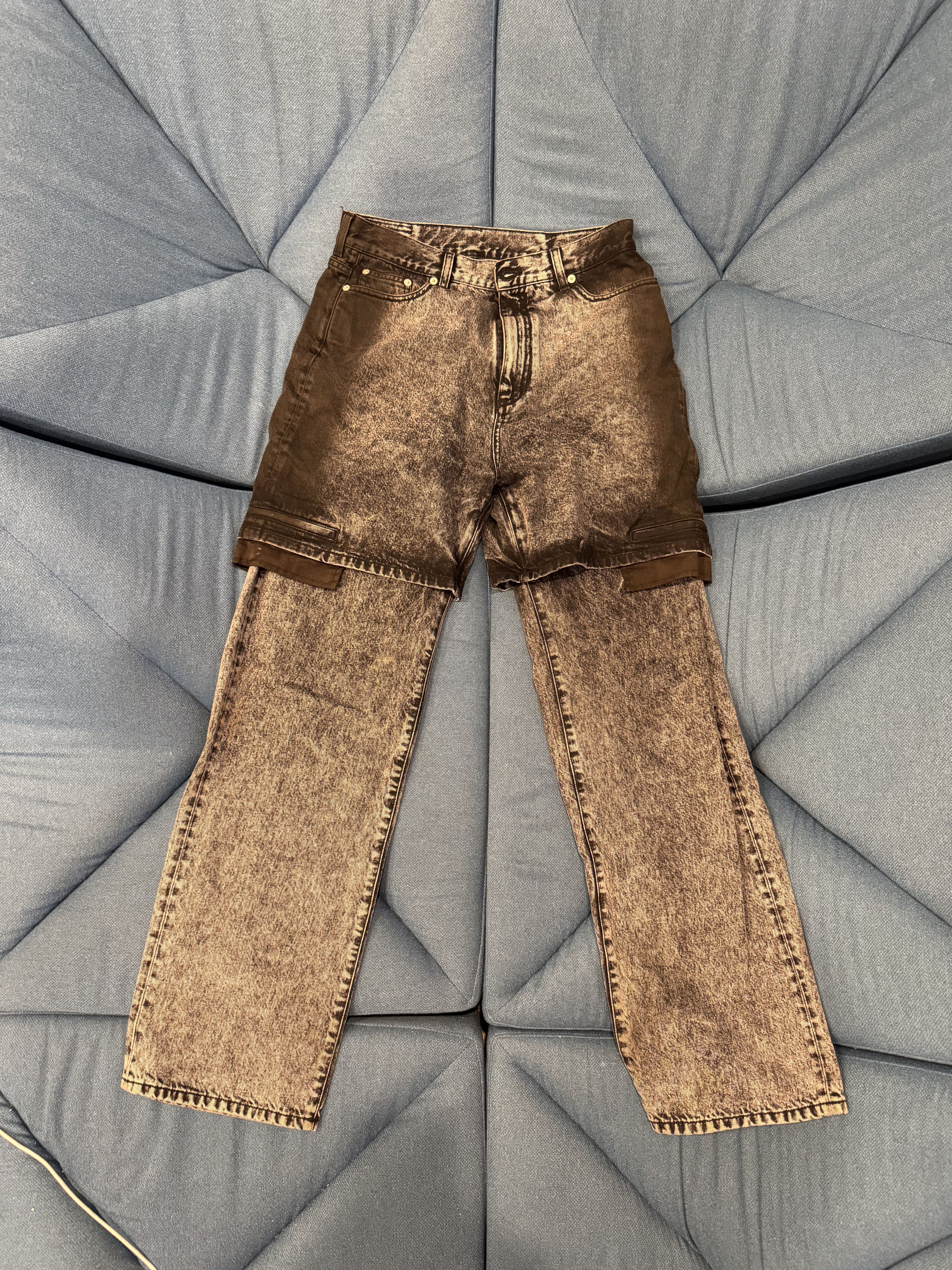 Le Pere Le Pere Double-Layered Jeans Size US 32 / EU 48 - 1 Thumbnail