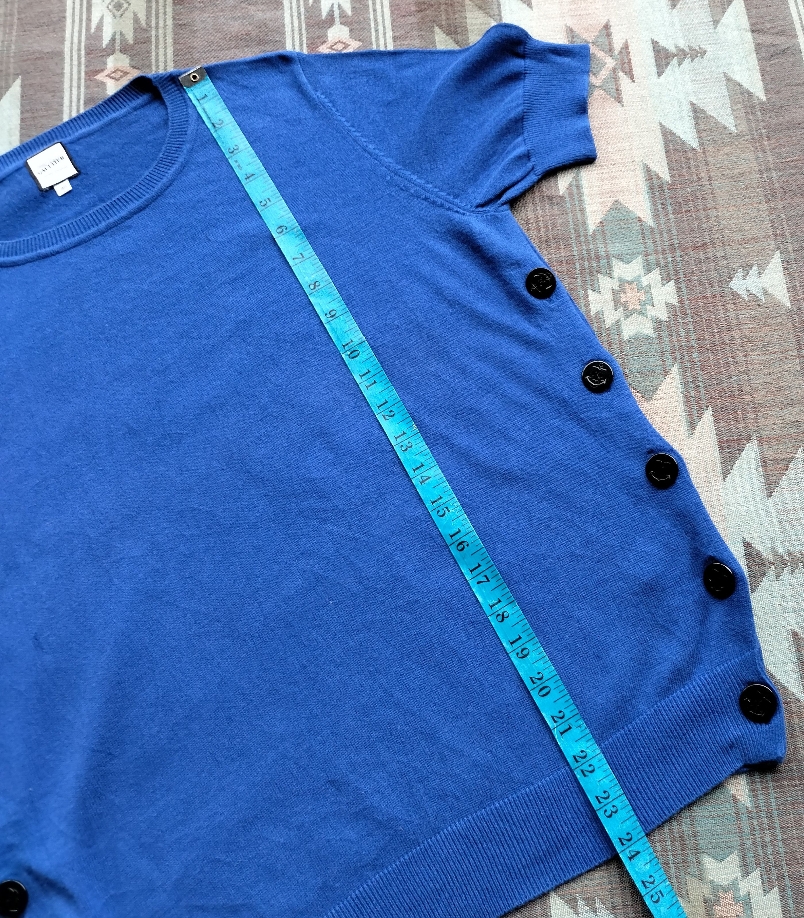 Jean Paul Gaultier Jean Paul Gaultier for Sept Premieres button up side knitt Size S / US 4 / IT 40 - 17 Thumbnail