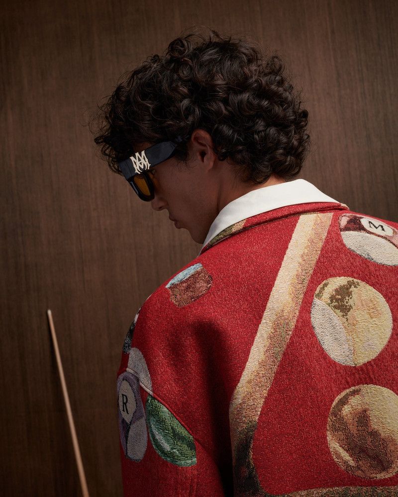 Amiri oc11z0126 Billiards Tapestry Blouson Jacket in Multicolor Size US L / EU 52-54 / 3 - 4 Thumbnail
