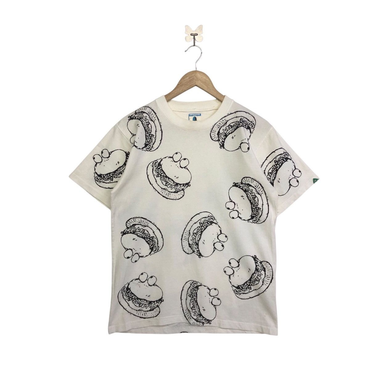 Jun Takahashi × Undercover Undercover 02SS HAZE period hamburger all-over print Tshirt Size US M / EU 48-50 / 2 - 1 Thumbnail