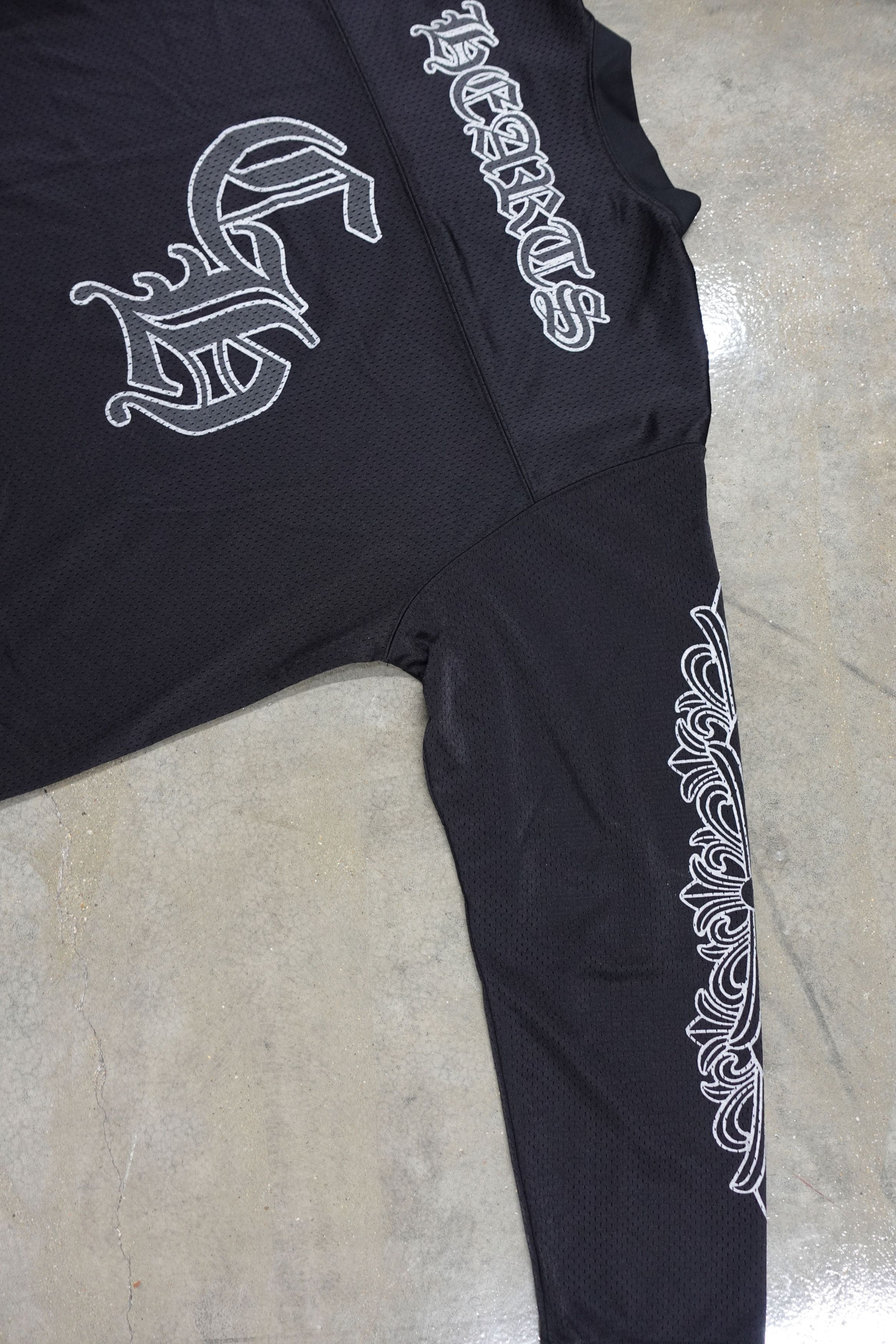 Chrome Hearts CHROME HEARTS MESH JERSEY LONG SLEEVE BLACK Size US S / EU 44-46 / 1 - 6 Thumbnail